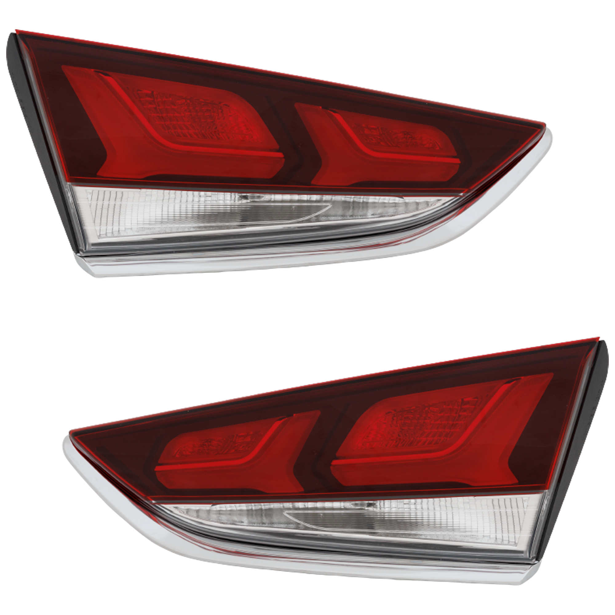 AM SONATA 18-19 TAIL LAMP RH AND LH Inner Assembly LED Exc. Hybrid Model SKU SET RH73010173A Partslink HY2803146 HY2802146 OEM 92404C2600-92403C2600