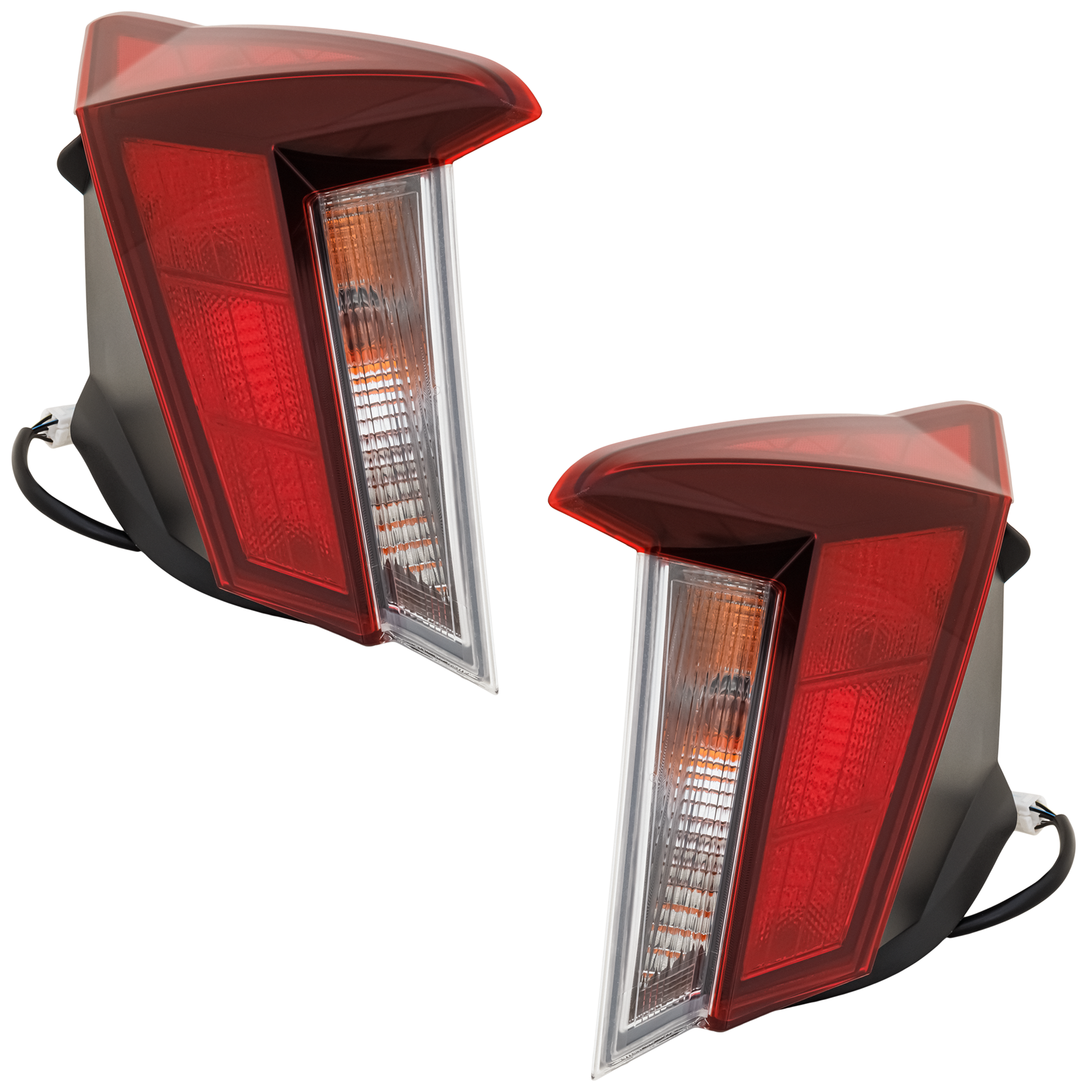 AM ELANTRA 21-23 TAIL LAMP RH AND LH Outer Assembly Halogen Sedan USA Built Vehicle CAPA SKU SET RH73010175AQ Partslink HY2805169C HY2804169C OEM 92402AB000-92401AB000