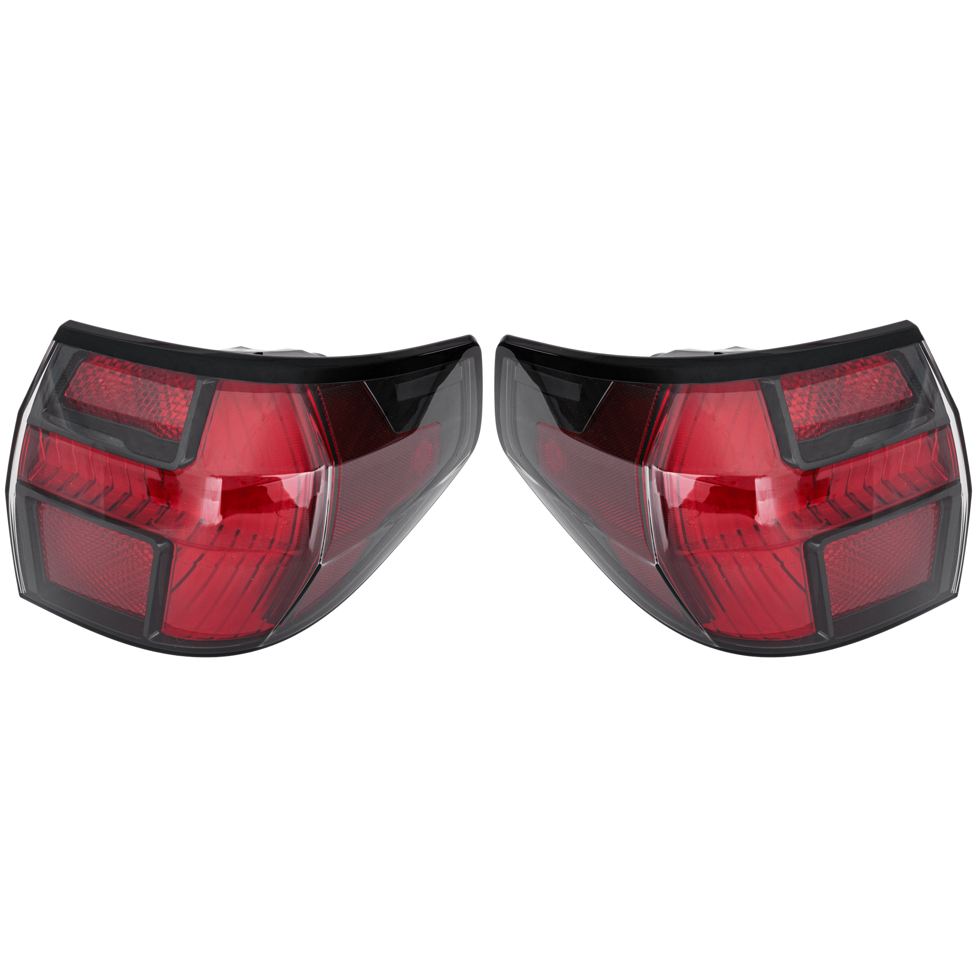 AM SANTA CRUZ 22-24 TAIL LAMP RH AND LH Outer Assembly LED w o Logo SKU SET RH73010193A Partslink HY2804174 HY2805174 OEM 92401K5000-92402K5000