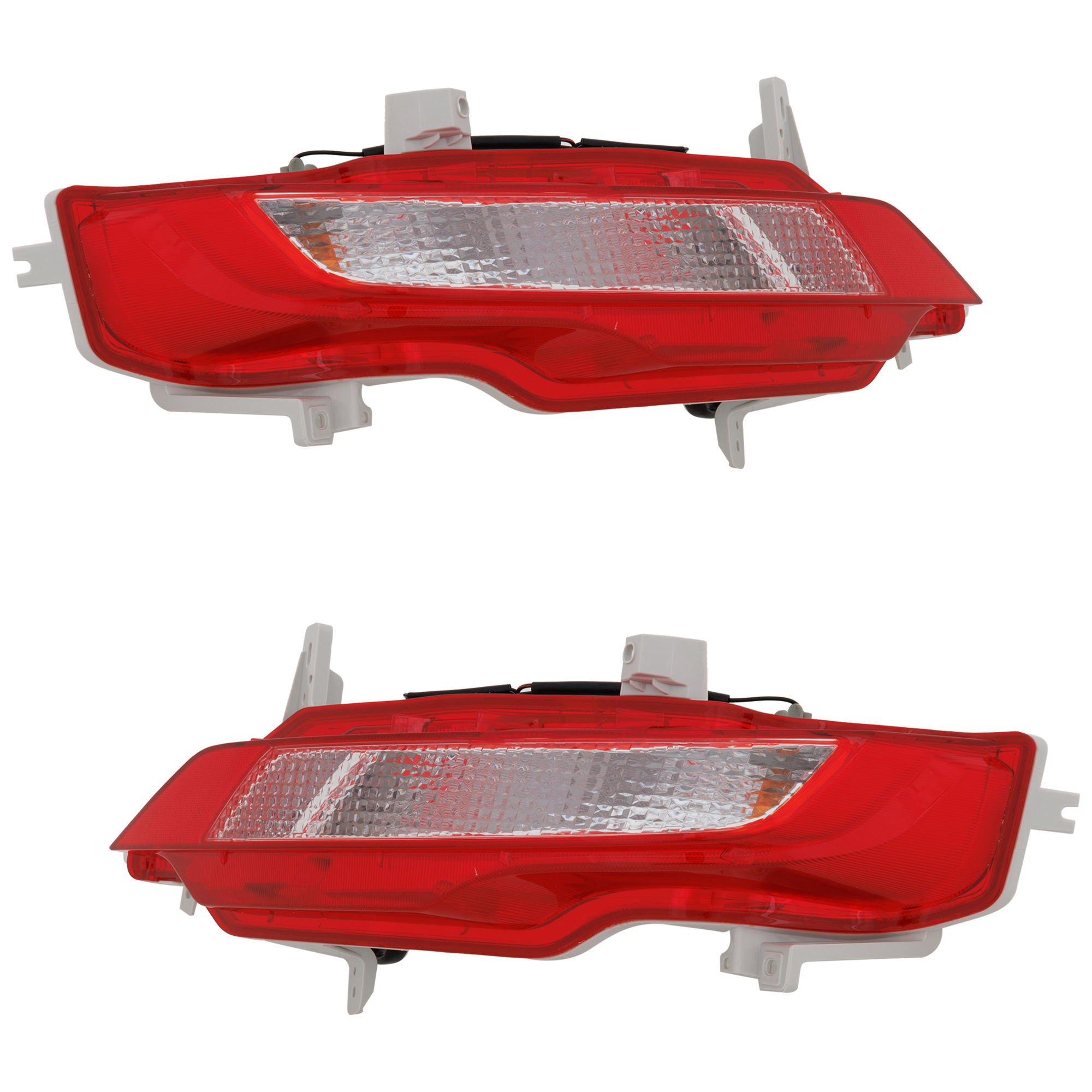 AM TUCSON 22-23 BACK UP LAMP RH AND LH Assembly Halogen SE SEL Limited Essential Preffered Hybrid Models CAPA SKU SET RH73130017AQ Partslink HY2883107C HY2882107C OEM 92406N9000-92405N9000