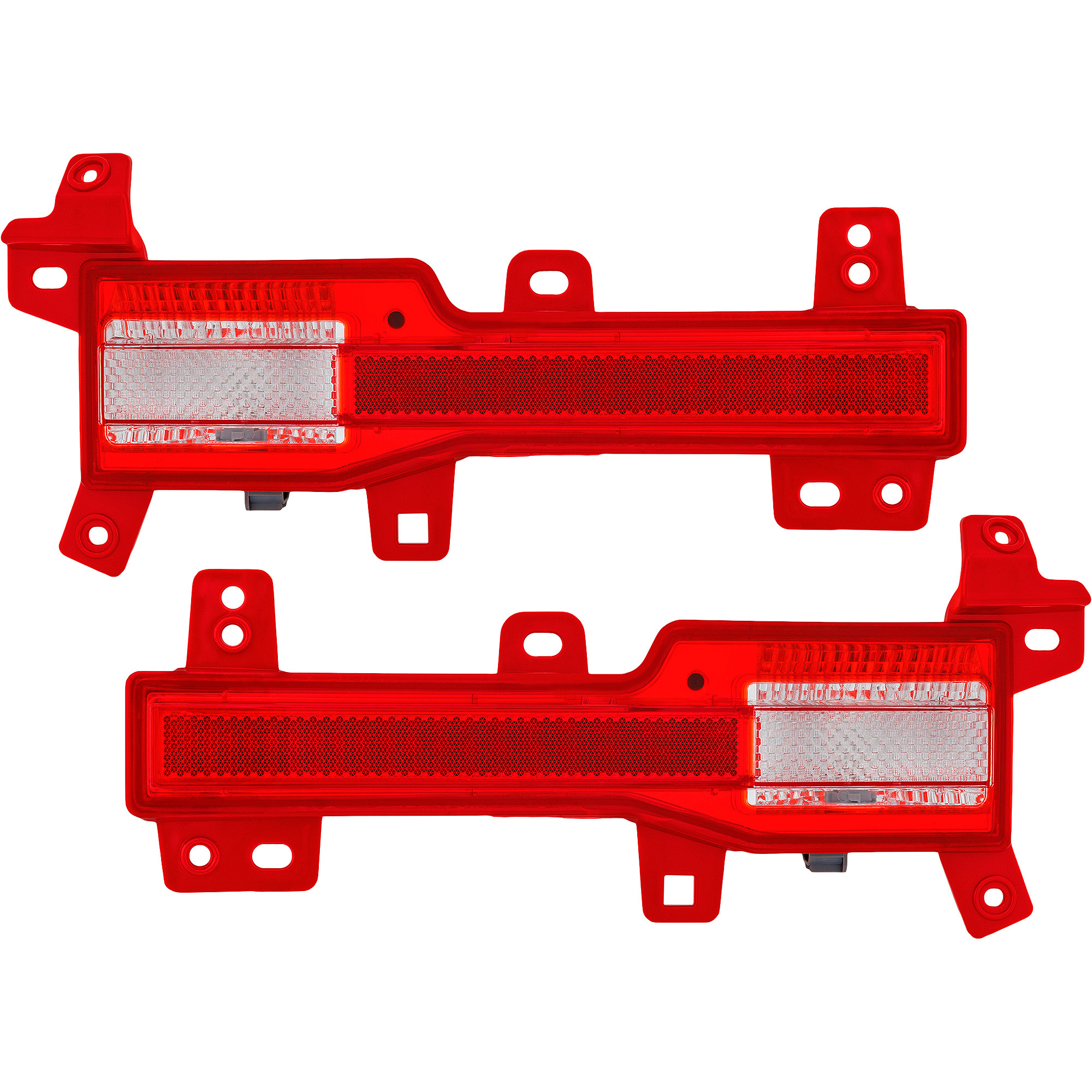 AM SANTA CRUZ 22-24 BACK UP LAMP RH AND LH Assembly Halogen SKU SET RH73130019A Partslink HY1185129 HY1184129 OEM 92406K5000-92405K5000
