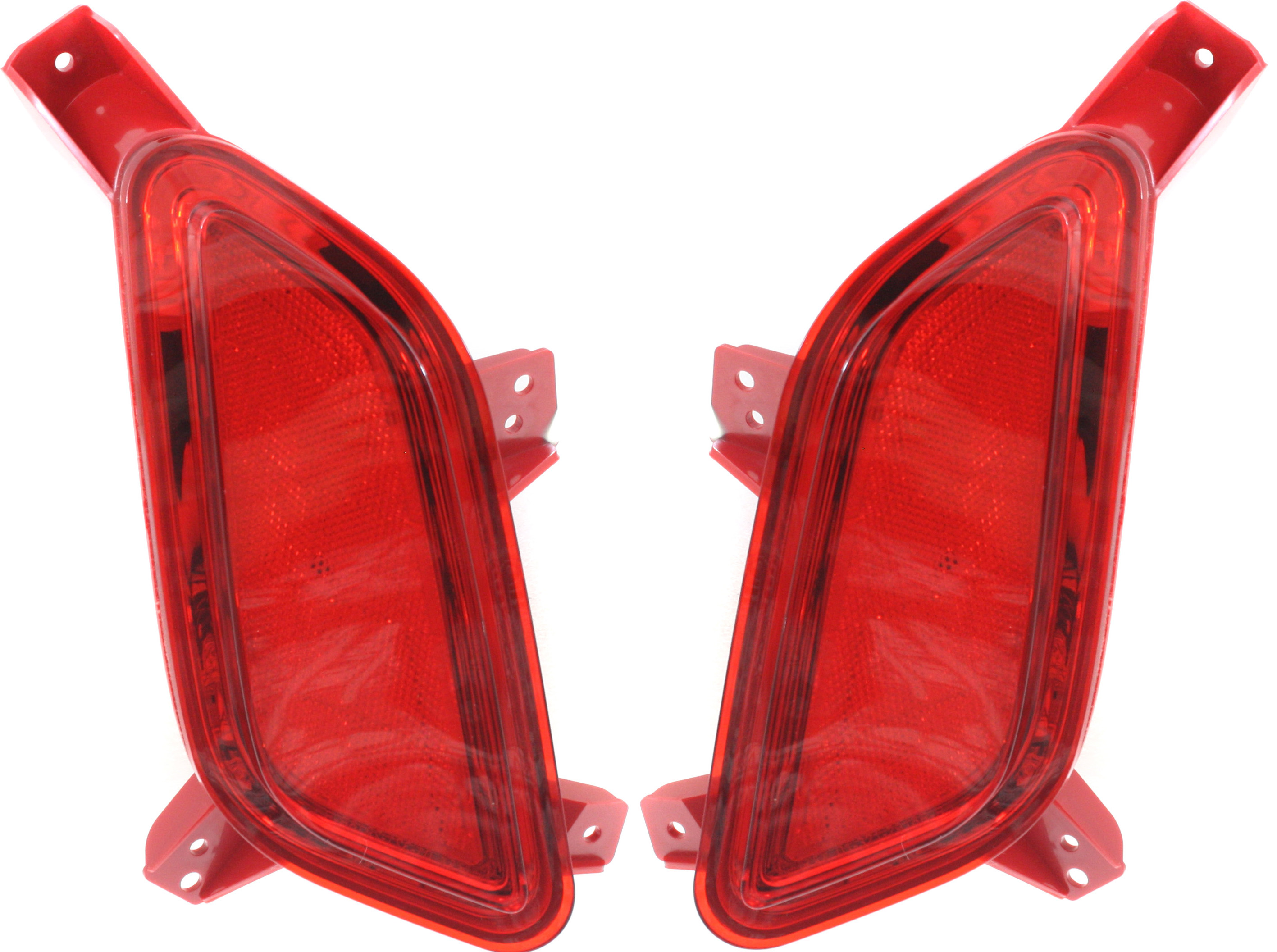 AM VELOSTER 13-17 REAR BUMPER REFLECTOR RH AND LH w o Turbo SKU SET RH73490003 Partslink HY1185106 HY1184106 OEM 924062V100-924052V100