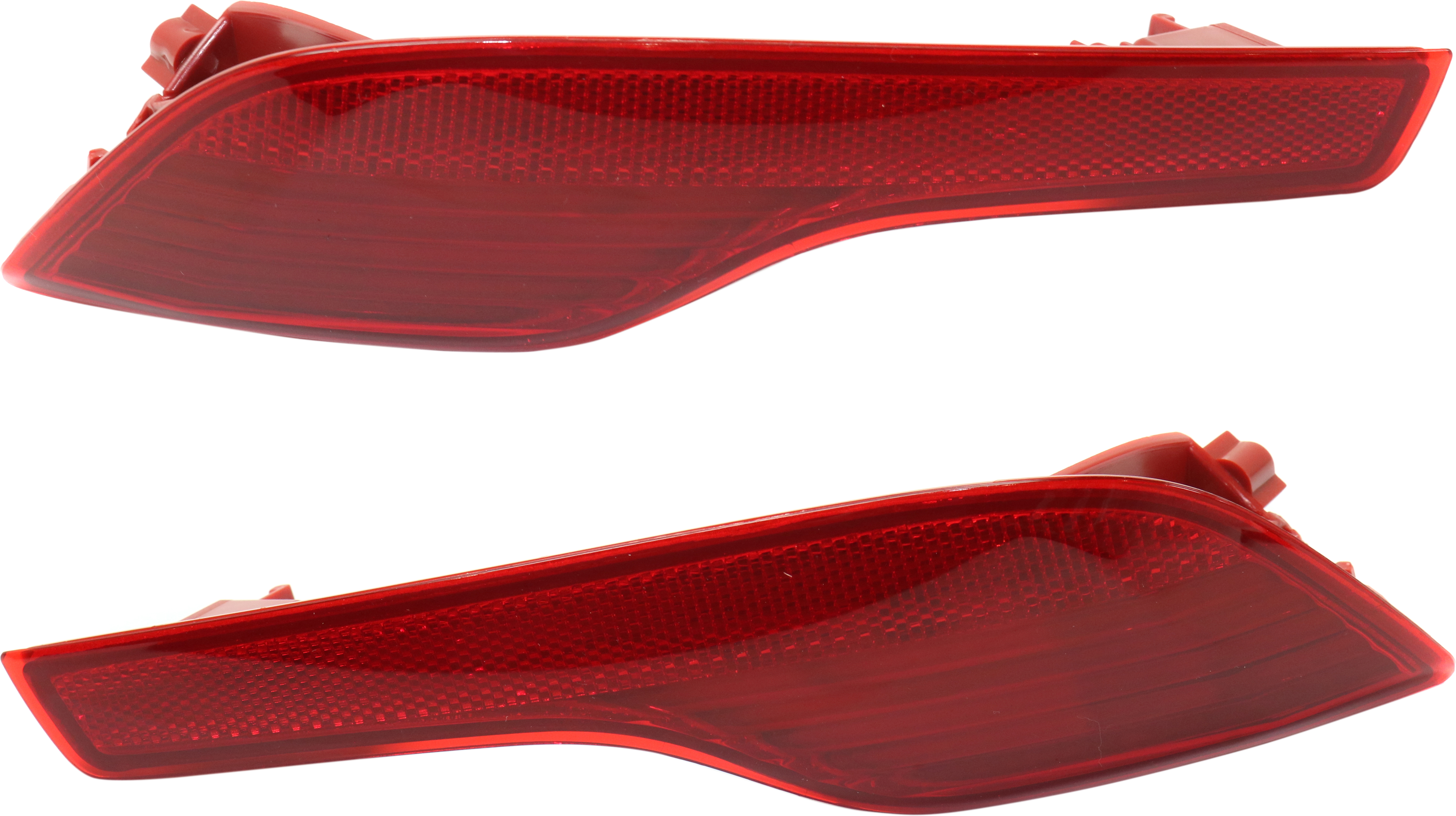 AM CR V 17-19 REAR BUMPER REFLECTOR RH AND LH CAPA SKU SET RH73490005Q Partslink HO1185112C HO1184112C OEM 34500TLAA01-34550TLAA01