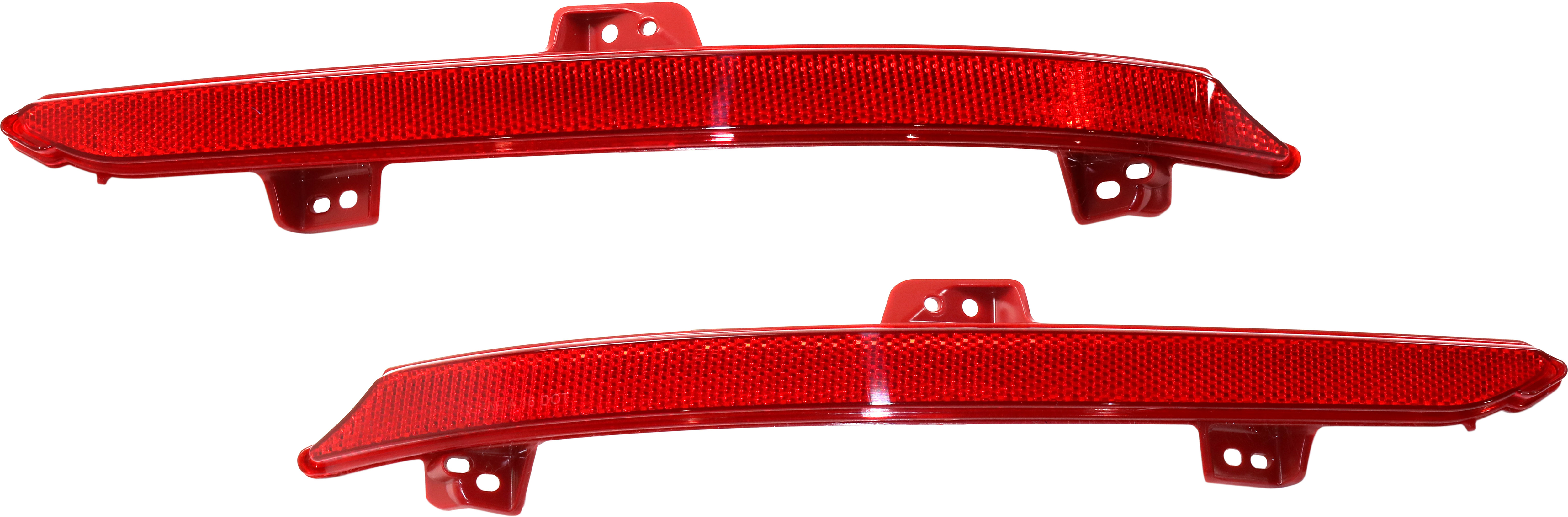 AM ACCORD 18-22 REAR BUMPER REFLECTOR RH AND LH 22-22 Non Hybrid Model CAPA SKU SET RH73490011Q Partslink HO1184113C HO1185113C OEM 33505TVAA01-33555TVAA01