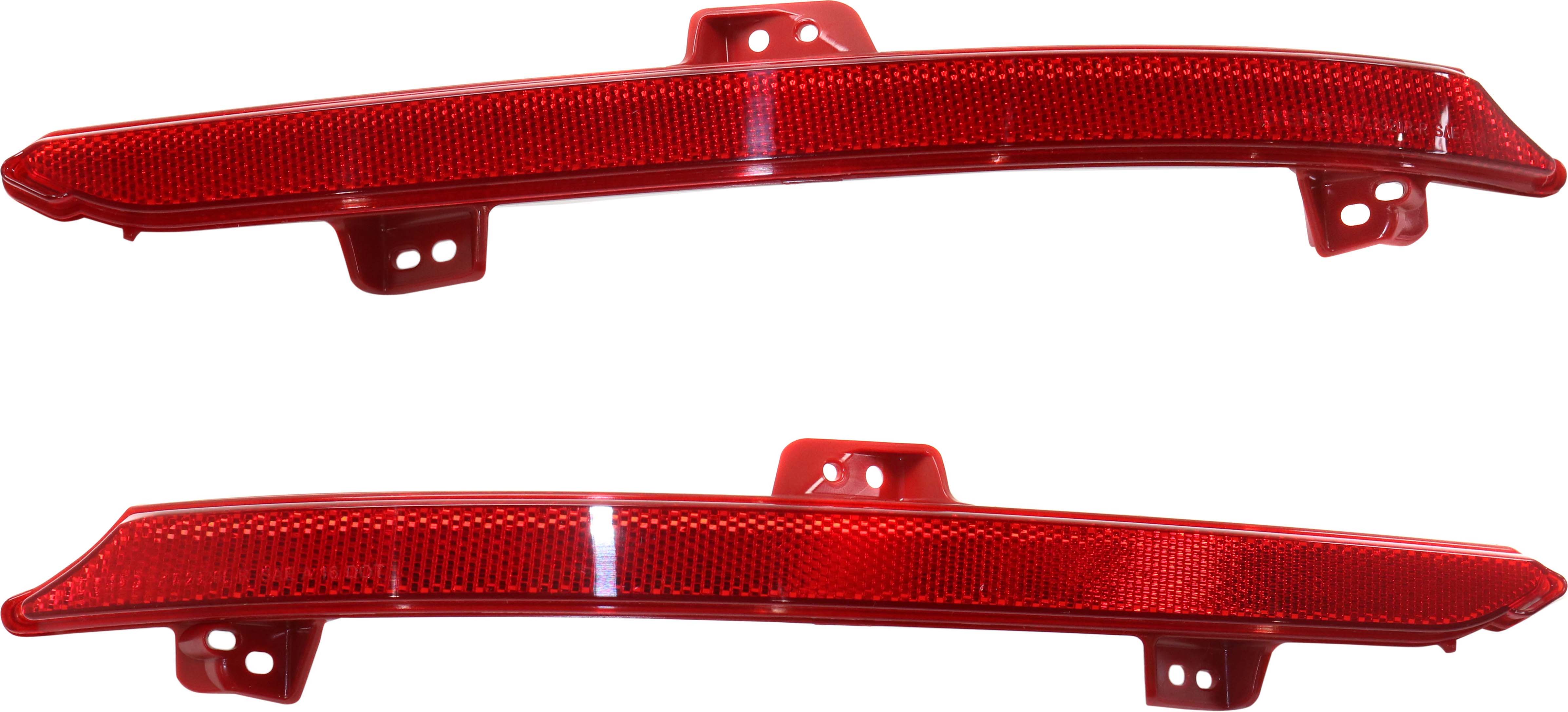 AM ACCORD 18-22 REAR BUMPER REFLECTOR RH AND LH 22-22 Non Hybrid Model SKU SET RH73490011 Partslink HO1185113 HO1184113 OEM 33505TVAA01-33555TVAA01