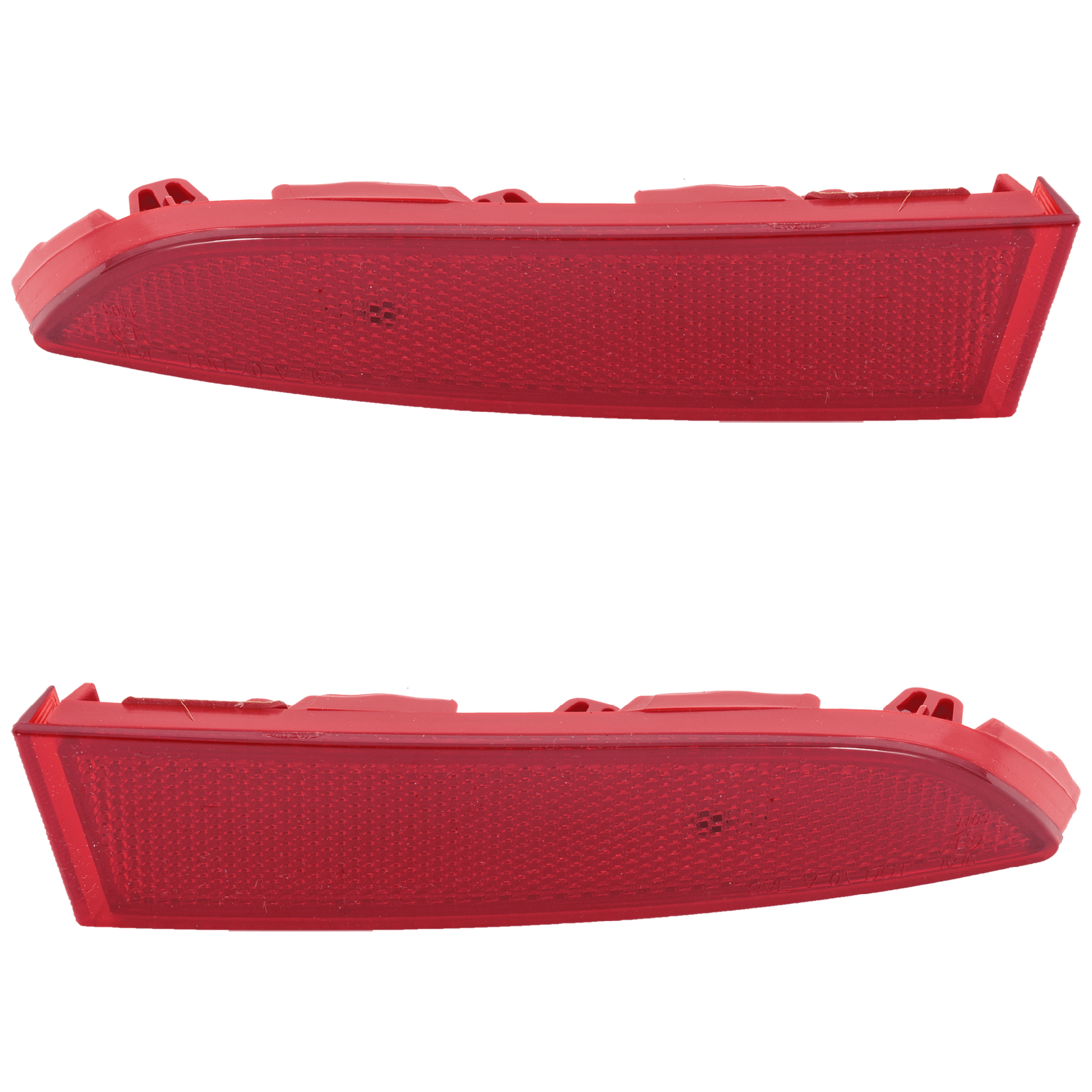 AM TUCSON 19-21 REAR BUMPER REFLECTOR RH AND LH CAPA SKU SET RH73490031Q Partslink HY1185128C HY1184128C OEM 92406D3500-92405D3500