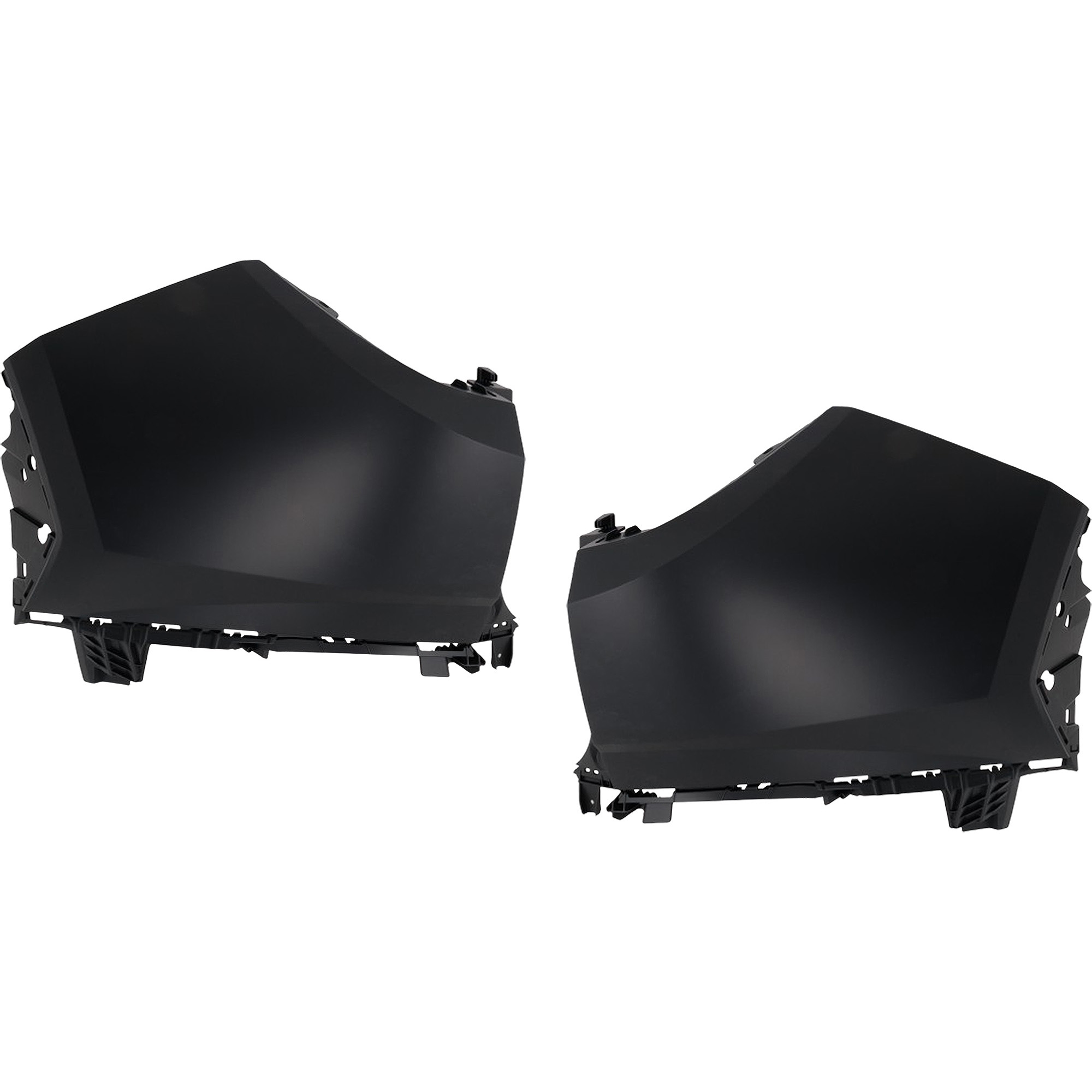 AM TUCSON 22-23 REAR BUMPER END RH AND LH Primed USA Built Vehicle SE SEL Limited Models CAPA SKU SET RH76110003Q Partslink HY1117100C HY1116100C OEM 86656CW000-86657CW000