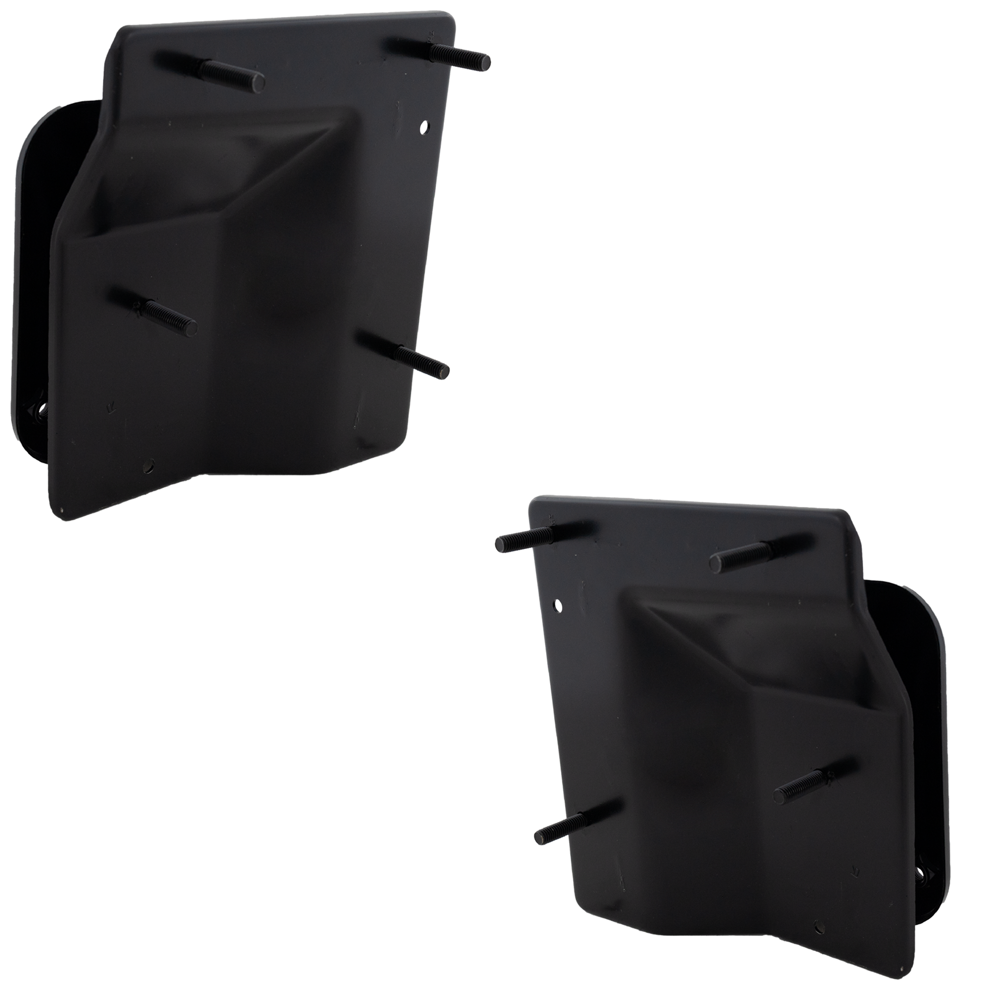 AM ACCENT 12-17 REAR BUMPER BRACKET RH AND LH Bumper Stay Sedan CAPA SKU SET RH76260007Q Partslink HY1167111C HY1166111C OEM 866421R010-866411R010