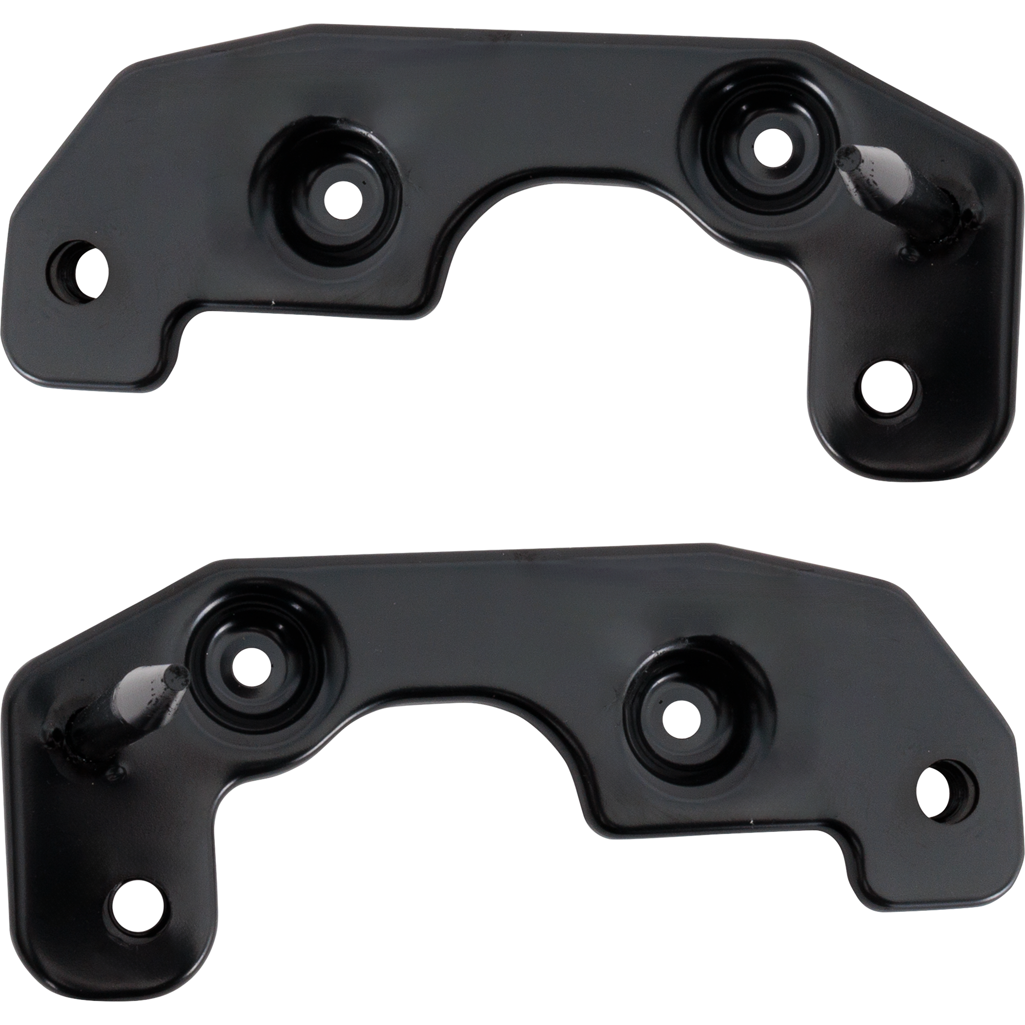 AM SANTA FE 21-23 REAR BUMPER BRACKET RH AND LH Reinforcement Bar Excludes Hybrid Plug In Models CAPA SKU SET RH76260017Q Partslink HY1163101C HY1162101C OEM 86648S2500-86647S2500