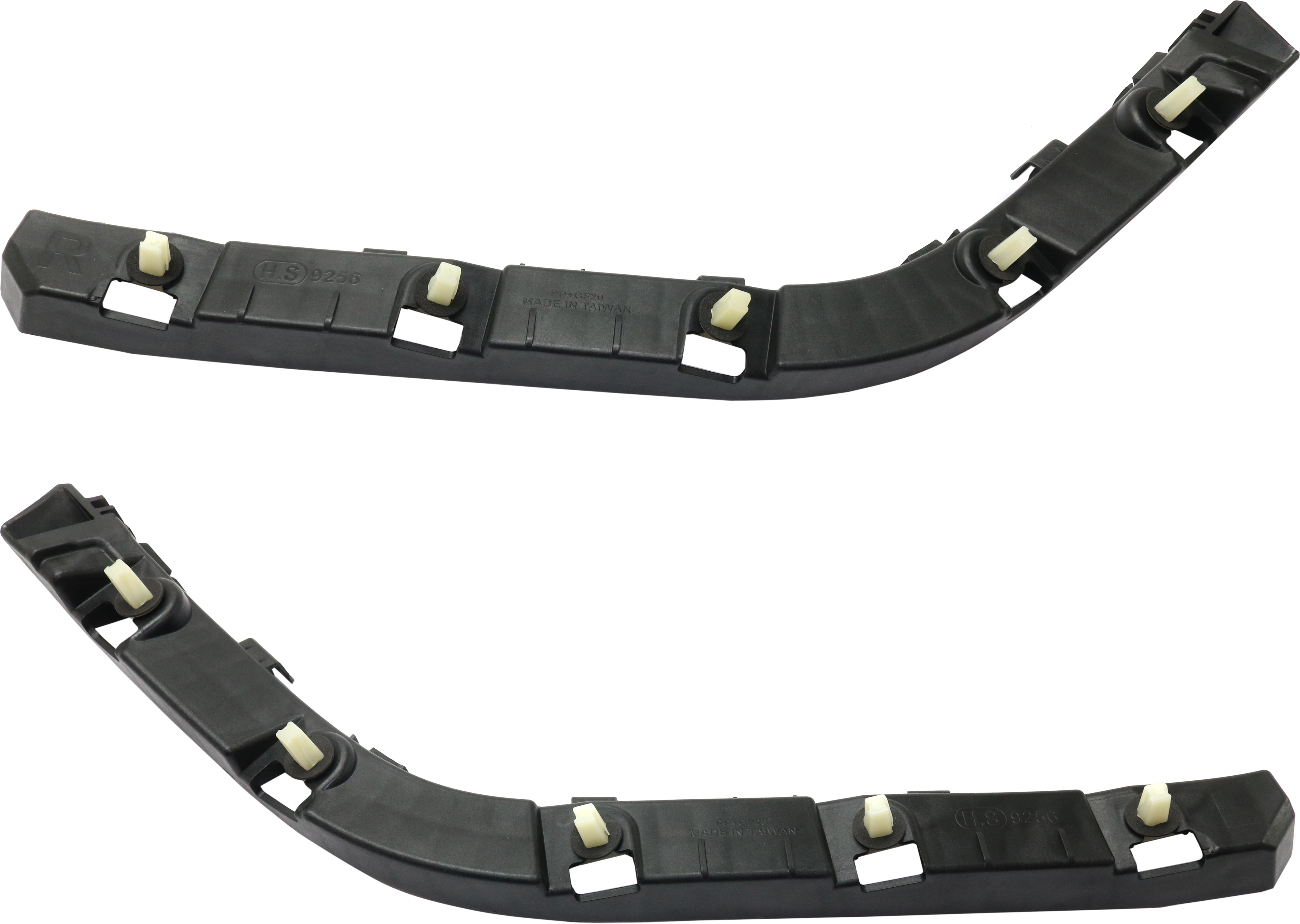 AM SANTA FE SPORT 13-18 REAR BUMPER BRACKET RH AND LH Upper Sport Model SKU SET RH76270005 Partslink HY1143117 HY1142117 OEM 866144Z000-866134Z000