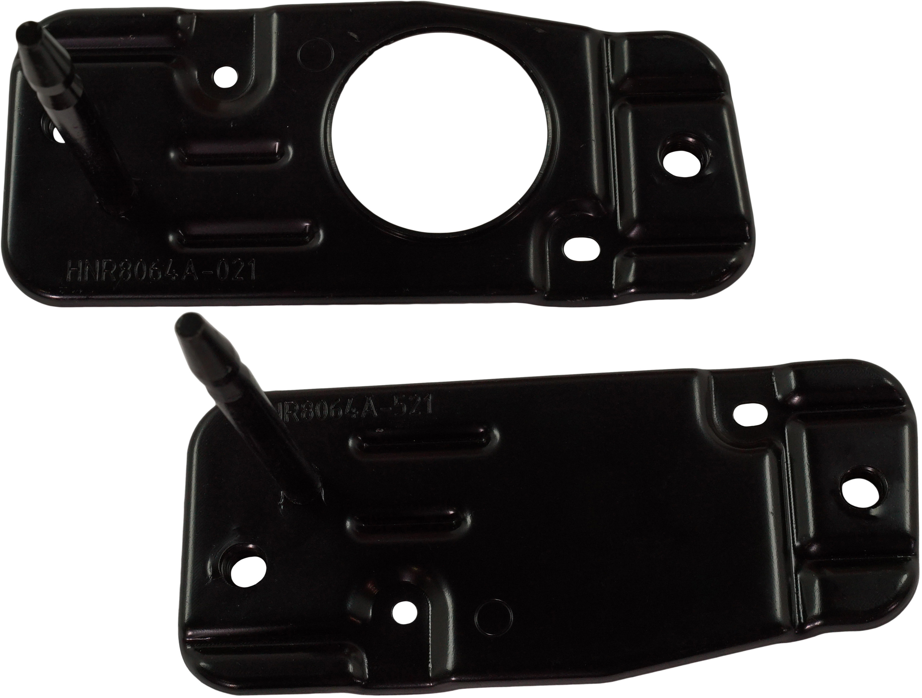 AM SANTA FE SPORT 13-18 REAR BUMPER BRACKET RH AND LH Mounting Bracket SKU SET RH76270013 Partslink HY1167128 HY1166128 OEM 866424Z000-866414Z000