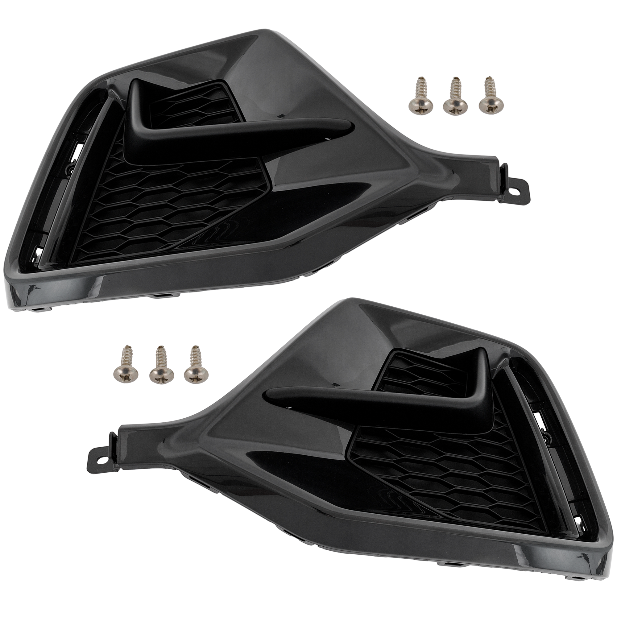 AM CIVIC 19-21 REAR BUMPER MOLDING RH AND LH Set of 2 SKU SET RH76350019 Partslink HO1139106 HO1138106 OEM 71513TGGA50ZF 71518TGGA50ZF
