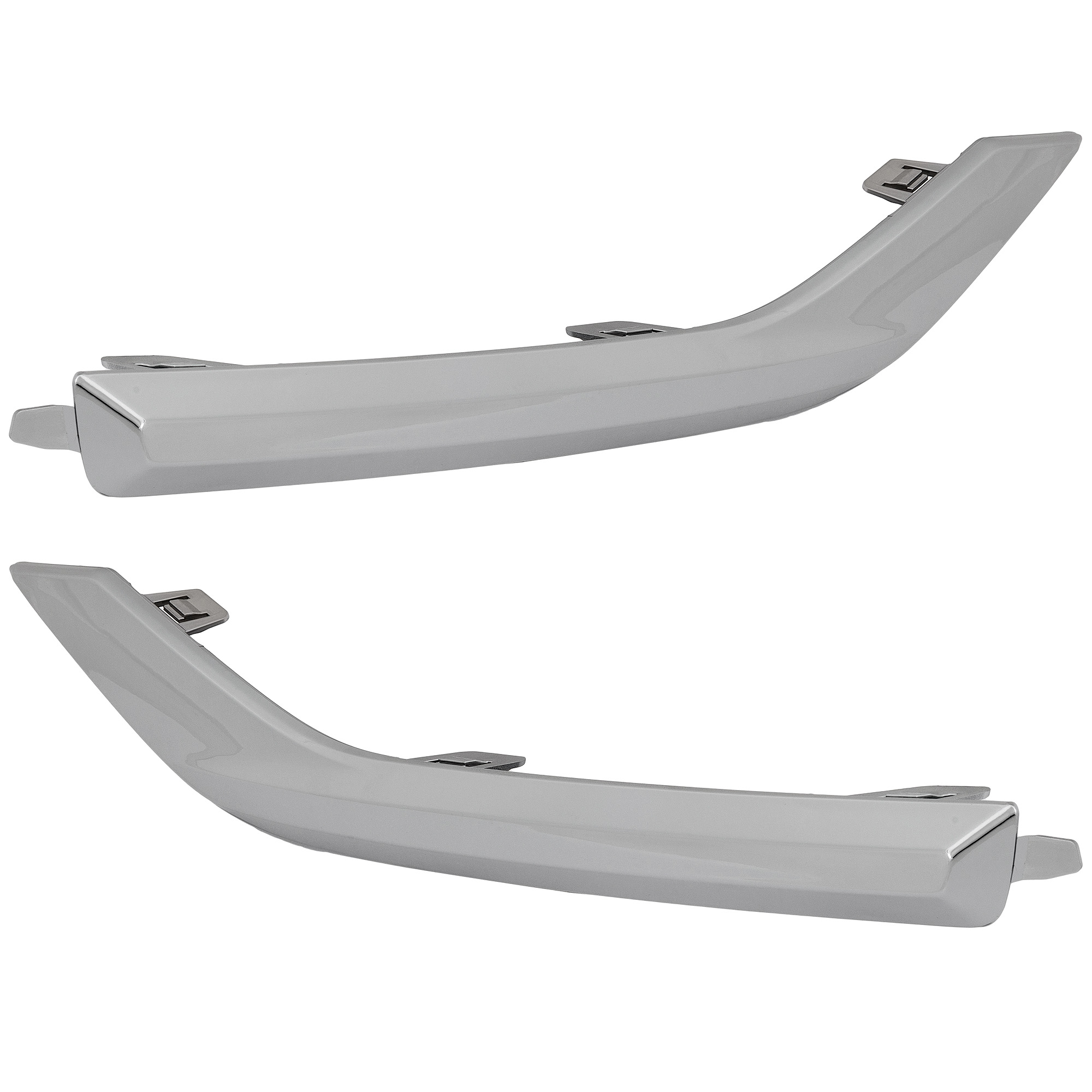 AM SANTA FE 21-21 REAR BUMPER MOLDING RH AND LH SKU SET RH76350023 Partslink HY1147112 HY1146112 OEM 86695S2600-86694S2600
