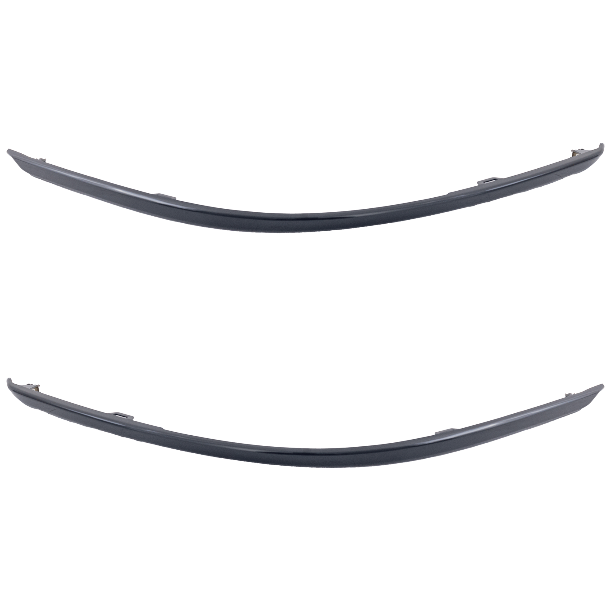 AM PILOT 19-22 REAR BUMPER GARNISH RH AND LH Textured Black Black Edition Model SKU SET RH76350033 Partslink HO1147110 HO1146110 OEM 71512TG7A70-71517TG7A70