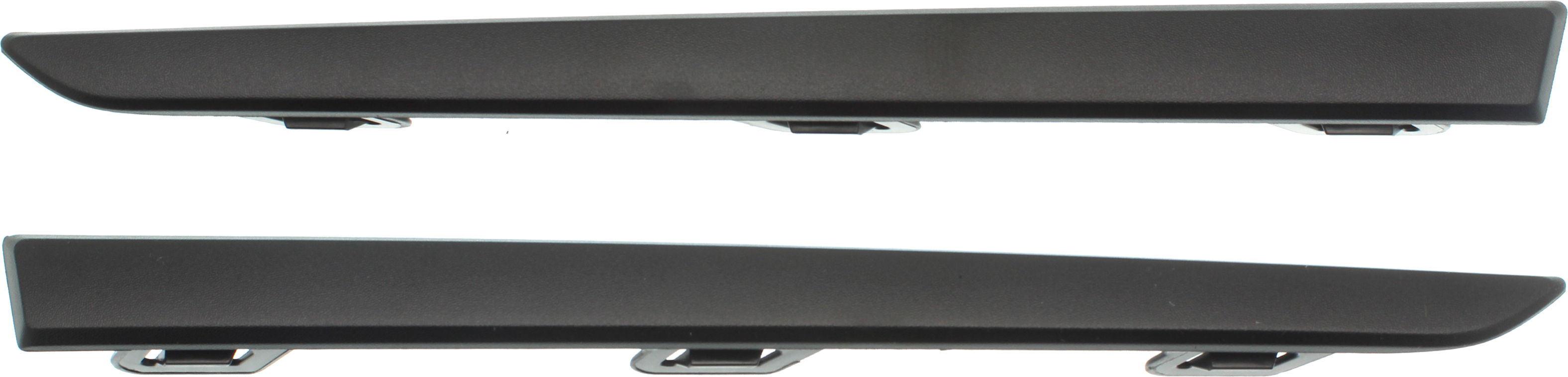 AM CR V 17-22 REAR BUMPER MOLDING RH AND LH Textured SKU SET RH76370005 Partslink HO1147100 HO1146100 OEM 71514TLAA11-71519TLAA11