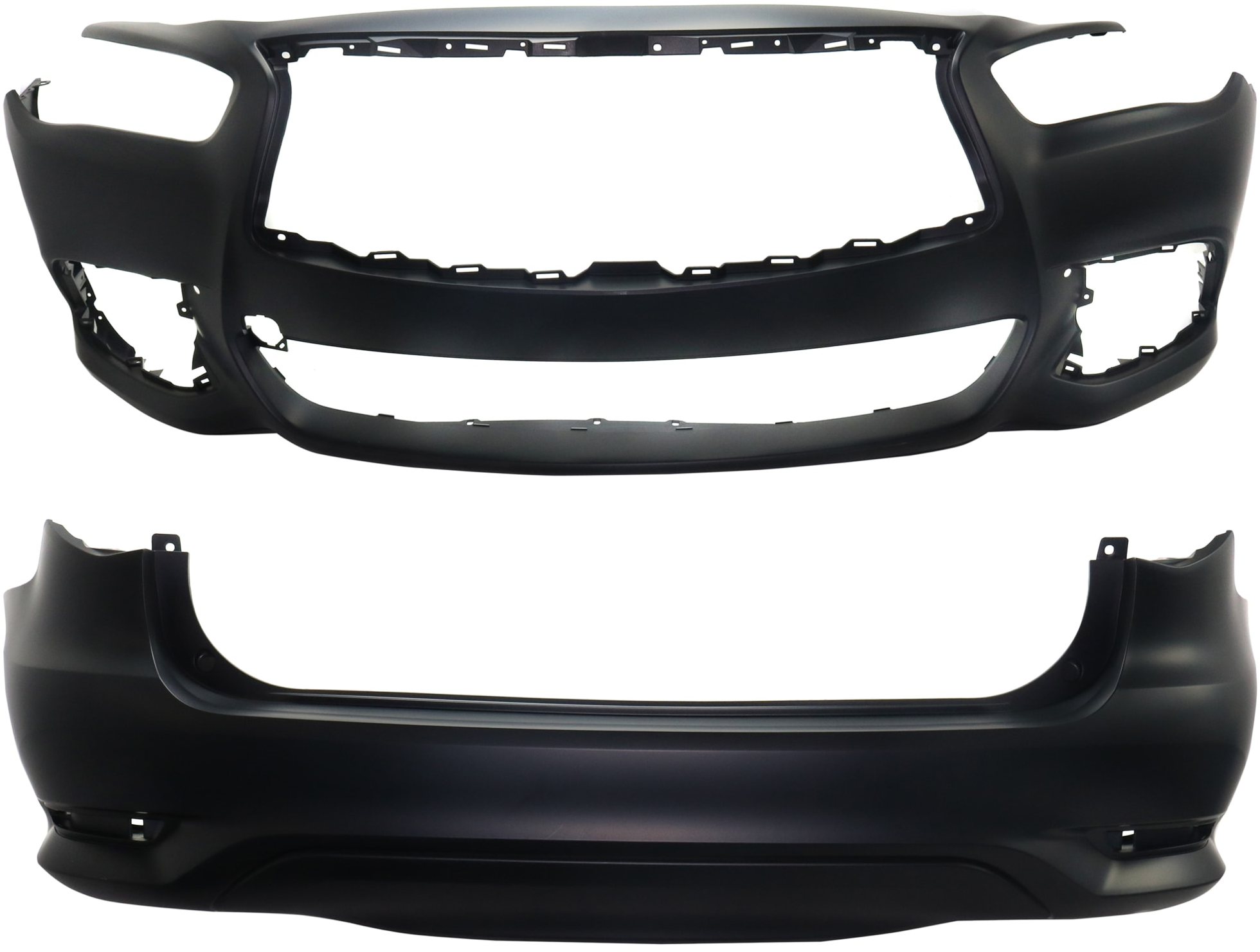 AM Bumper Cover SKU SET RI01030012PQ A Partslink IN1000273C IN1100163C OEM 620229NC0H 850229NC0H