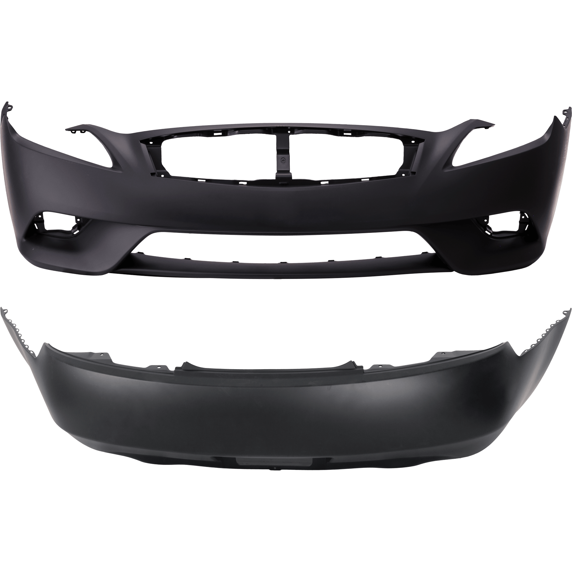 AM G37-11-13 Q60-14-15 FRONT AND REAR BUMPER COVER Primed w o mounting bracket s SKU SET RI01030027P