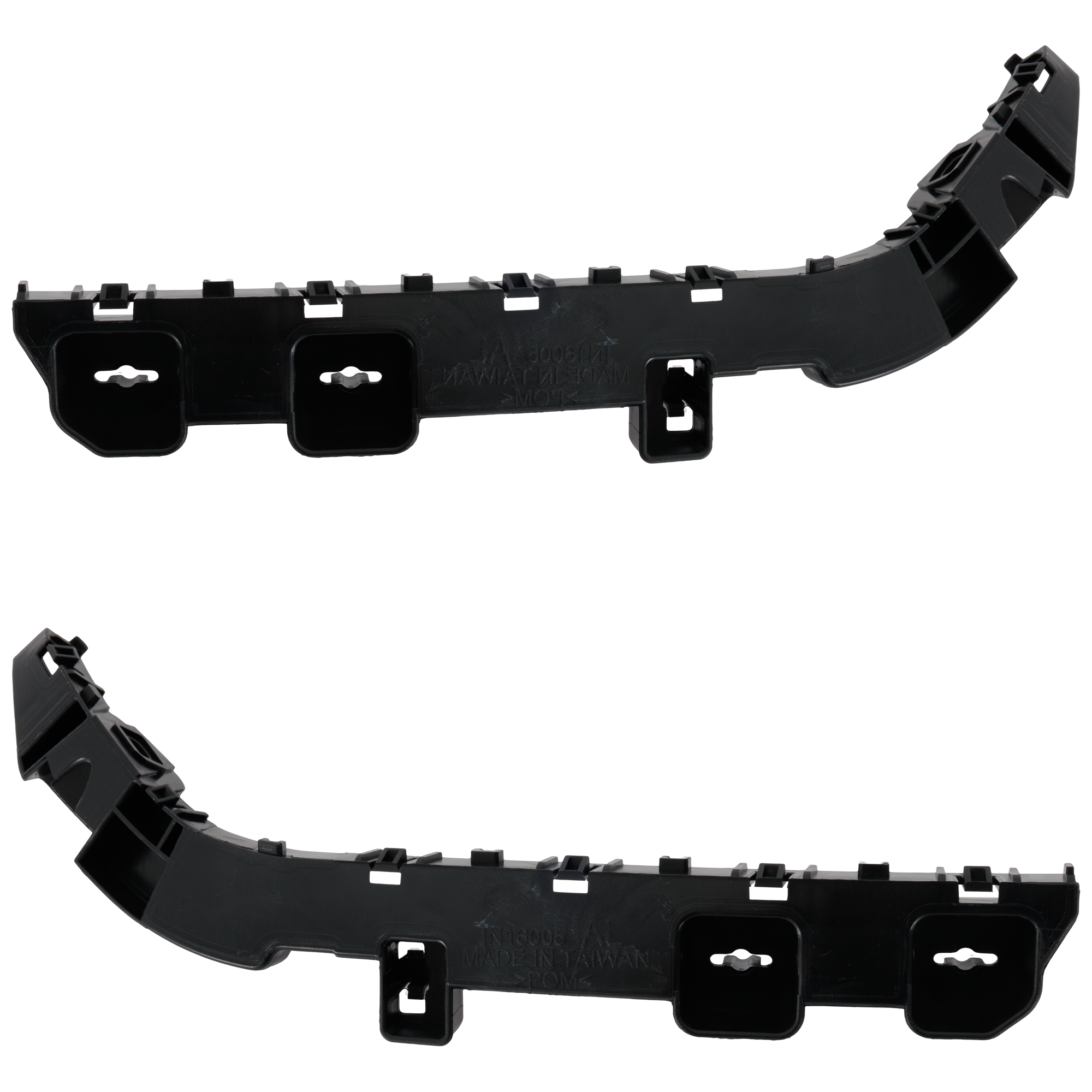 AM JX35-13-13 QX60-14-20 FRONT BUMPER BRACKET RH AND LH Side Cover SKU SET RI01310013 Partslink IN1042110 IN1043110 OEM 622263JA0A 622273JA0A