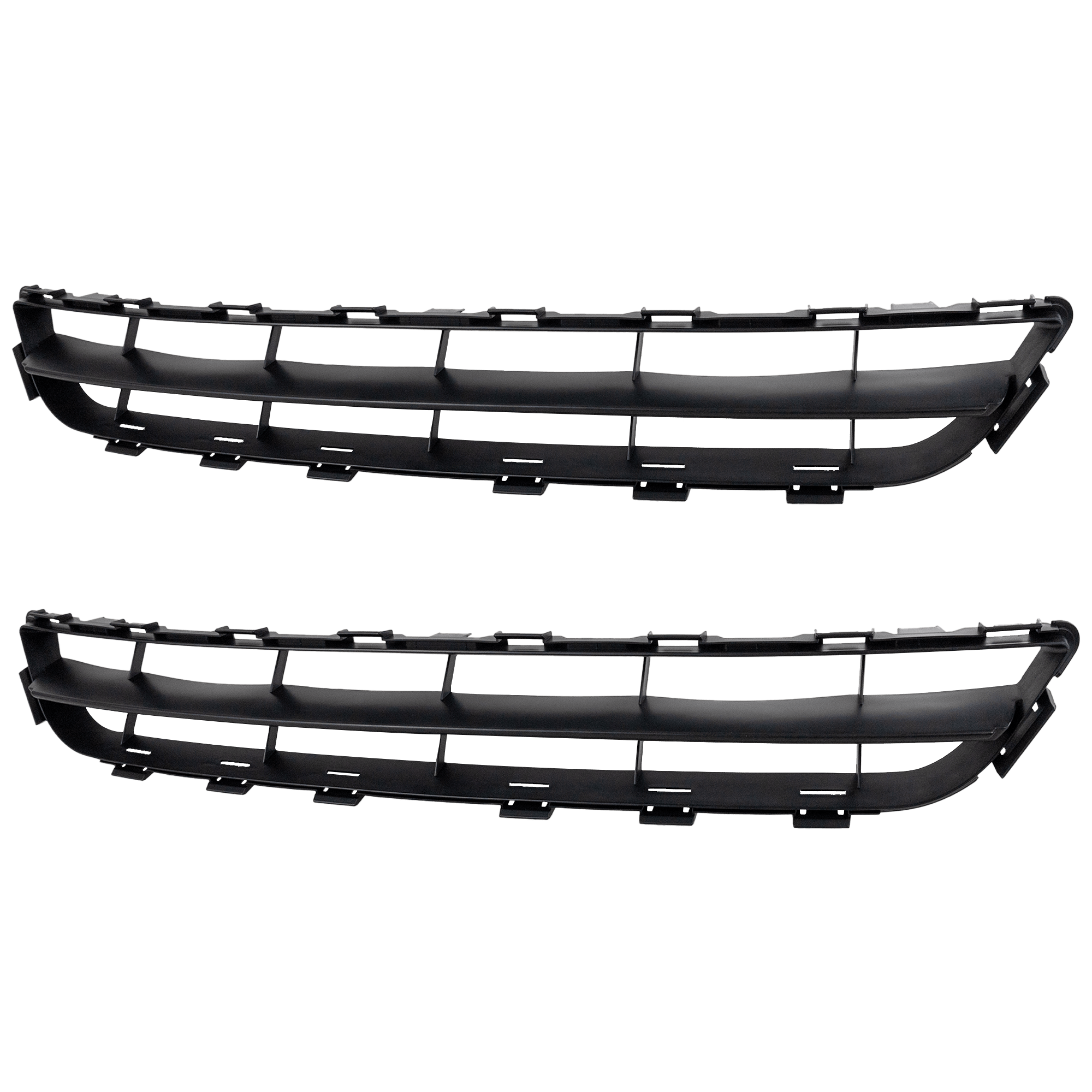 AM JX35-13-13 QX60-14-15 FRONT BUMPER MOLDING RH AND LH Textured Black SKU SET RI01590003-2