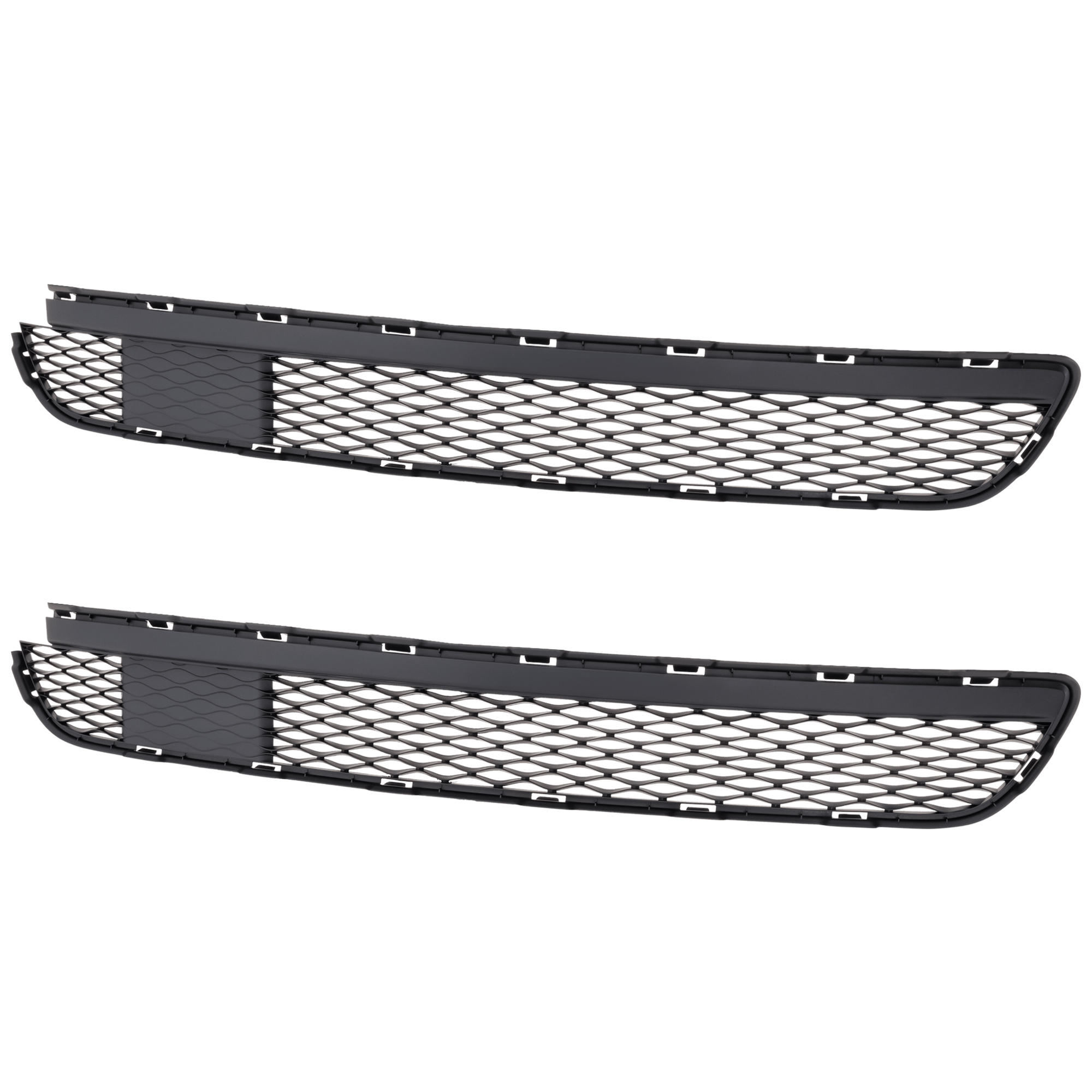 AM QX60-16-20 FRONT BUMPER MOLDING RH AND LH w o Intelligent Cruise Control SKU SET RI01590005-2 Partslink IN1036115 OEM 620749NC0A