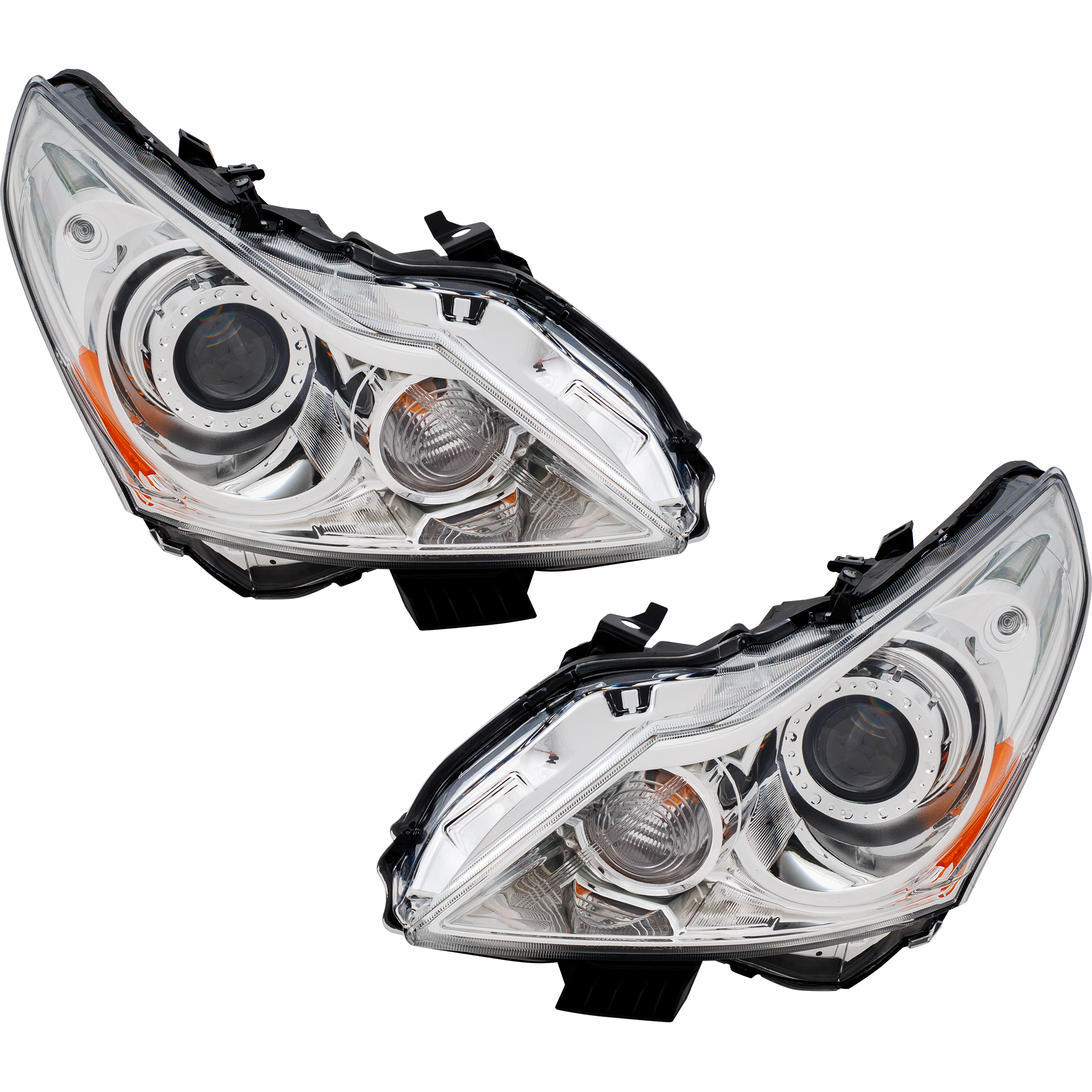 AM G37-10-13 G25-11-11 HEAD LAMP RH AND LH Assembly Halogen Sport Model Sedan SKU SET RI10010003 Partslink IN2503159 IN2502159 OEM 260101NM1D 260601NM1D
