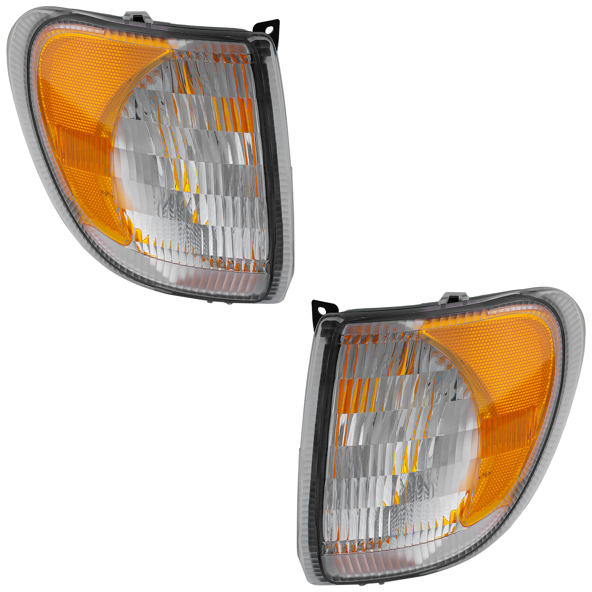 AM 9200-9200i 9400i SBA 9400 HD TRUCK 97-07 SIGNAL LAMP RH AND LH Lens and Housing SKU SET RI10690001 HD OEM 2505369C91-2505366C91