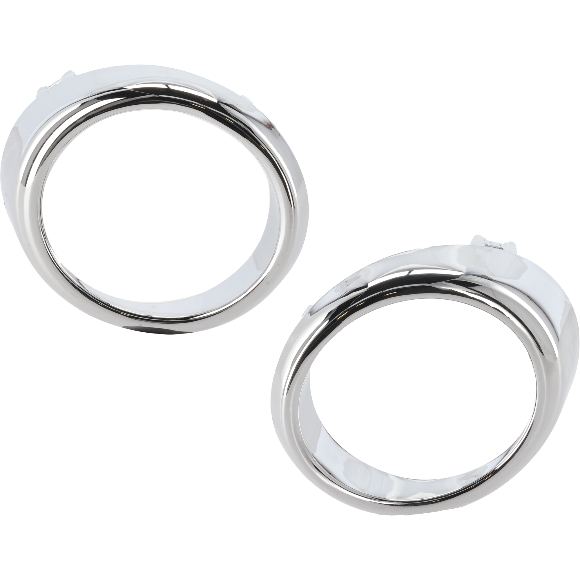 AM G37-10-13 G25-11-12 FOG LAMP MOLDING RH AND LH Cover Finisher Chrome G37 Base Journey To 1-11 Sport Models Sedan SKU SET RI10810003 Partslink IN1038118 IN1039118 OEM 622561MS2A 622571MS2A