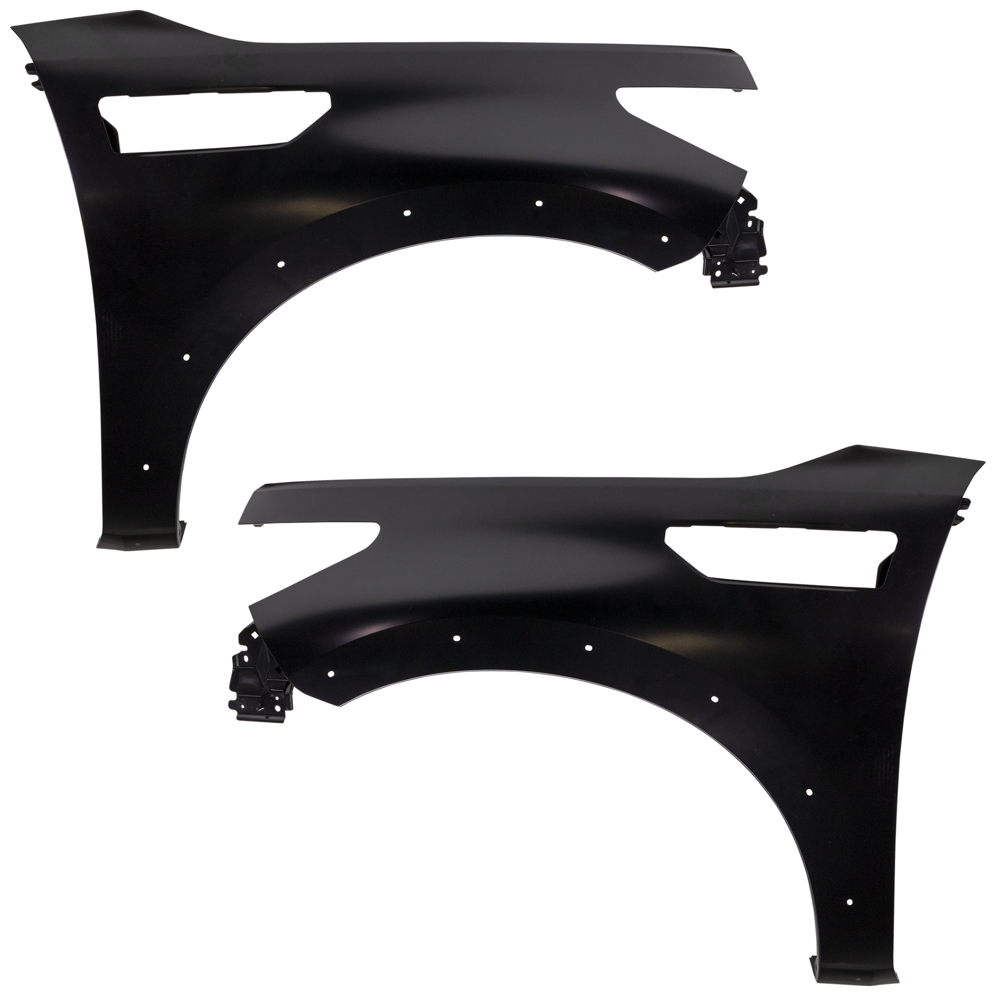 AM QX80-18-24 FRONT FENDER RH AND LH CAPA SKU SET RI22010005Q Partslink IN1241128C IN1240128C OEM 631006GW0A 631016GW0A