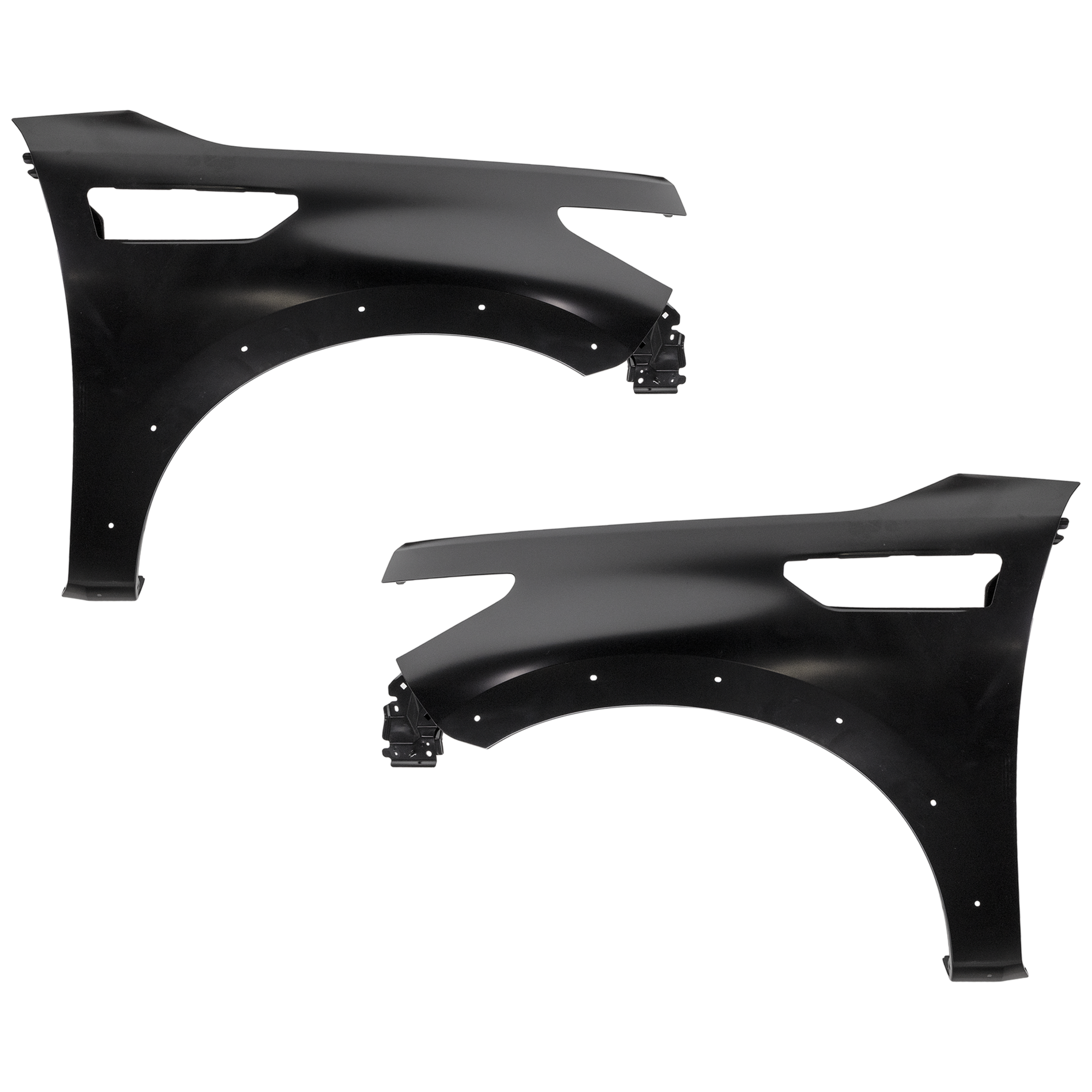 AM QX80-18-23 FRONT FENDER RH AND LH SKU SET RI22010005 Partslink IN1241128 IN1240128 OEM 631006GW0A 631016GW0A