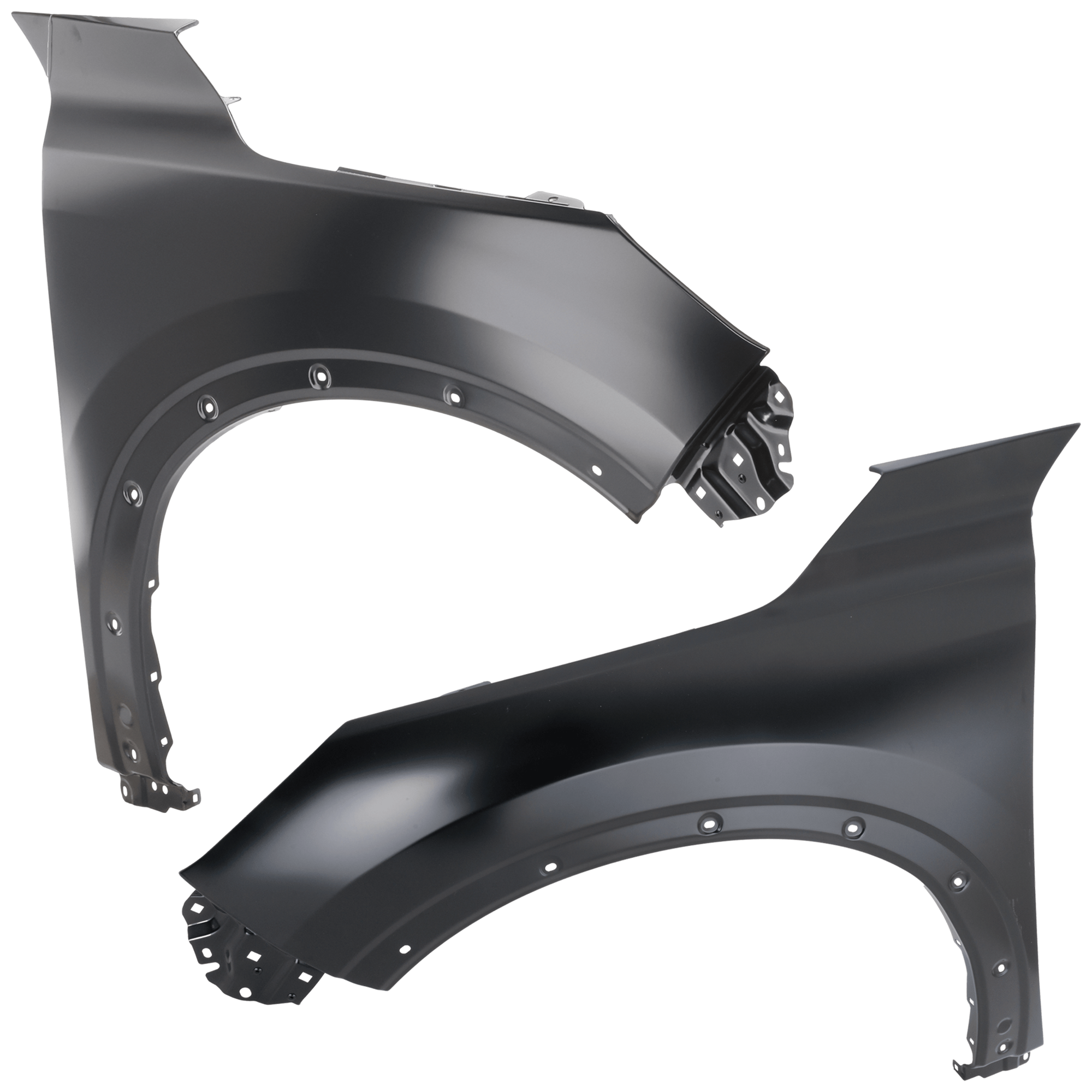 AM QX60-22-23 FRONT FENDER RH AND LH Primed Aluminum CAPA SKU SET RI22010007Q Partslink IN1240129C IN1241129C OEM 631006SA0A 631016SA0A