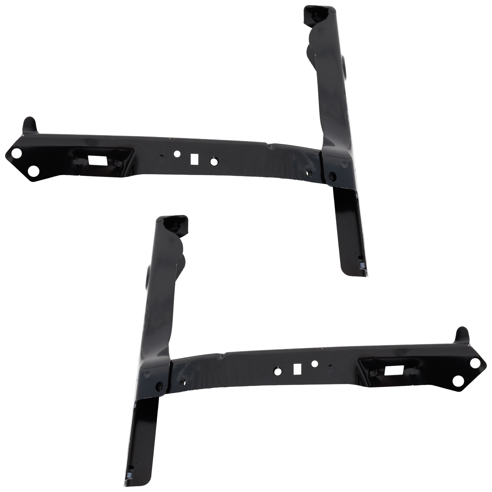AM JX35-13-13 PATHFINDER 13-20 QX60-14-20 RADIATOR SUPPORT RH AND LH SKU SET RI25050003 Partslink NI1225275 NI1225274 OEM F25203JAMA F25219NBMA