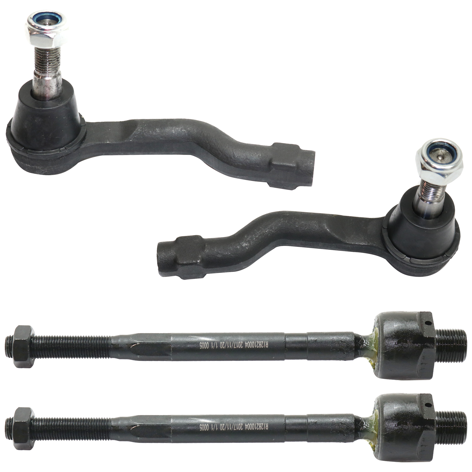 AM FX35 FX45-03-08 FRONT TIE ROD END RH AND LH Inner and Outer SKU SET RI28210004-4 OEM 48520CG025-48521CG025 D8F40CG8