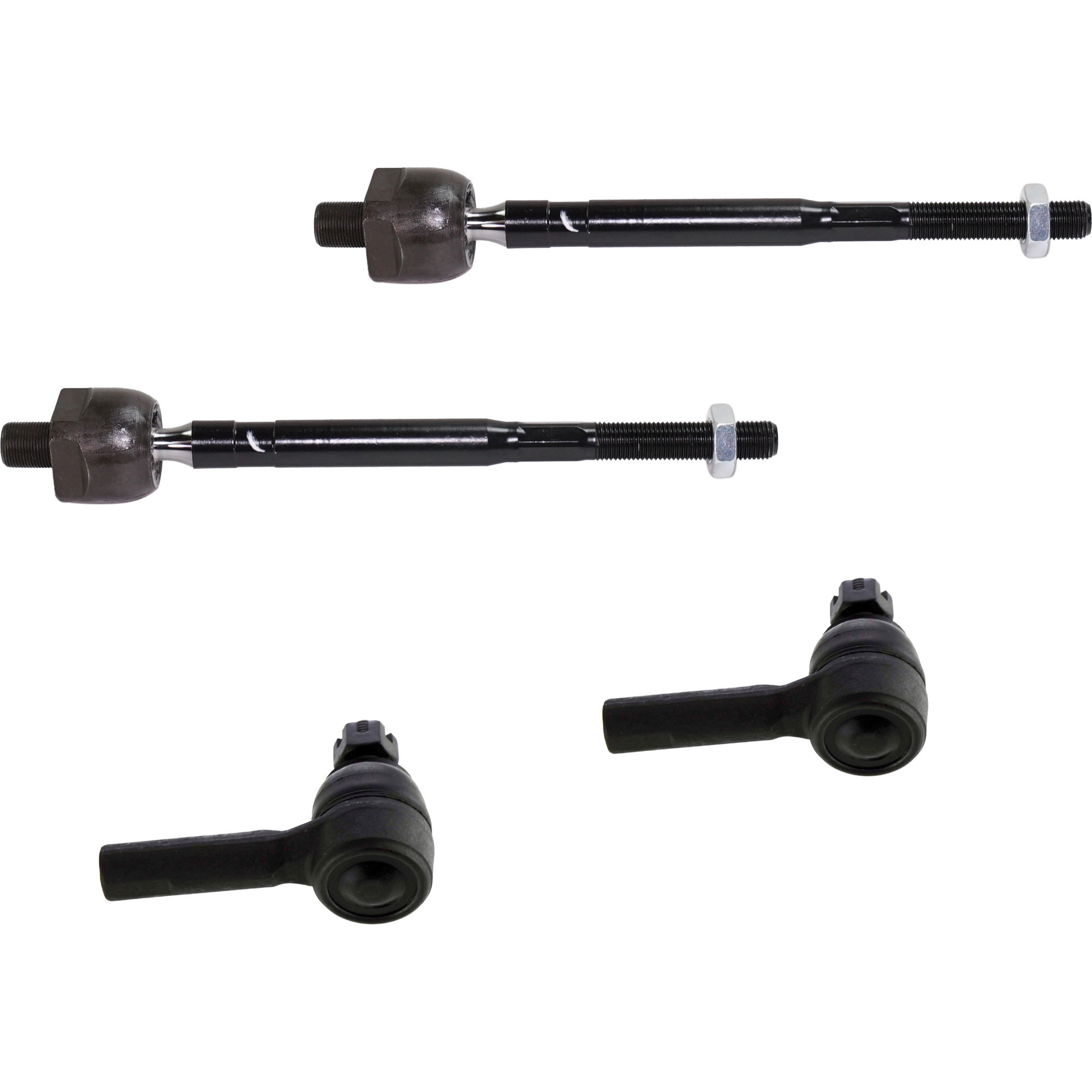 AM M45-03-04 FRONT TIE ROD RH AND LH Inner and Outer Set of 4 SKU SET RI28210019-4 OEM 1016797 ES800568-48521CR925 MS