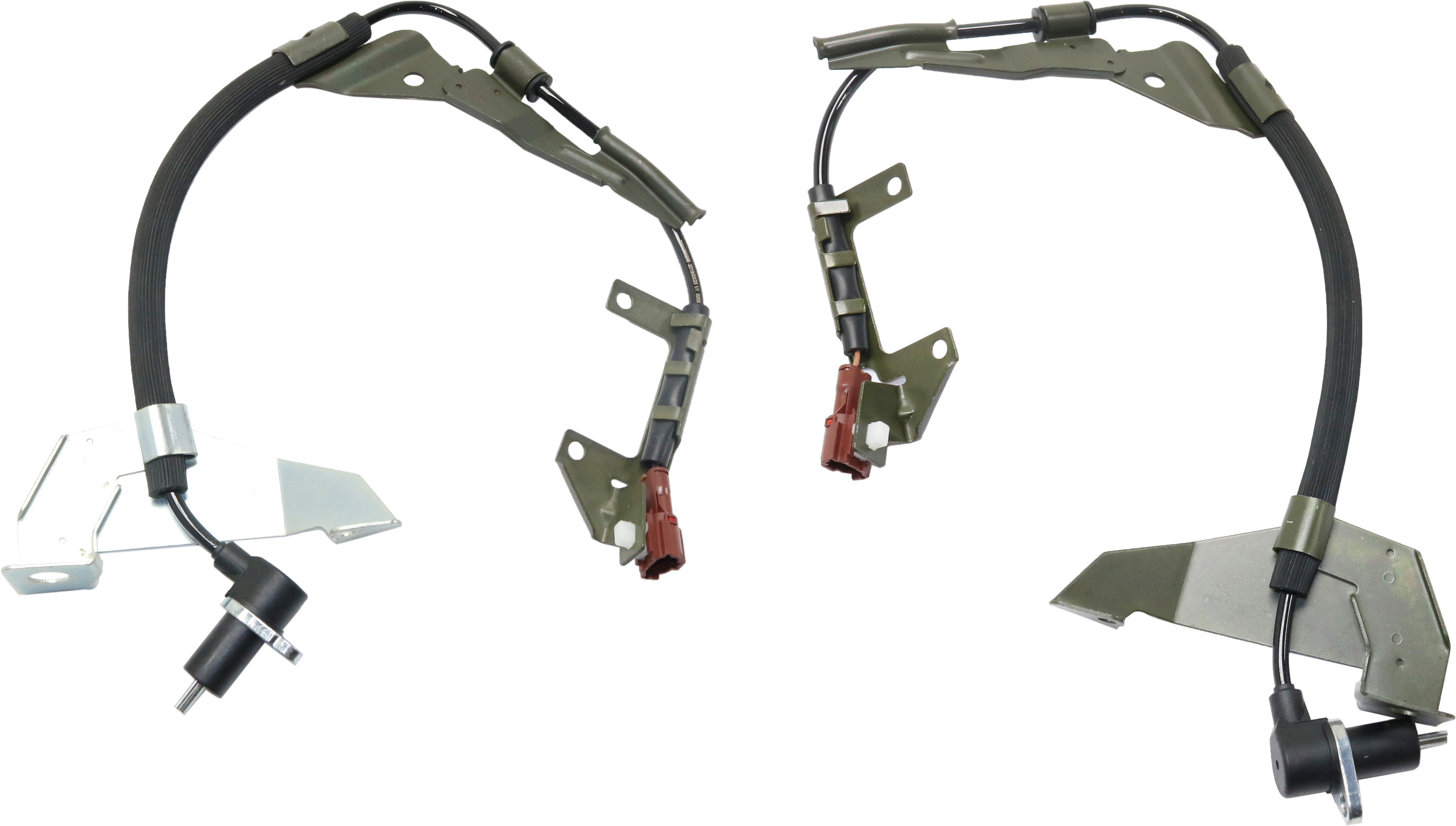 AM TROOPER 95-02 FRONT ABS SPEED SENSOR RH AND LH 2 Male Blade Terminals SKU SET RI31080005 OEM 8971323071-8971323081