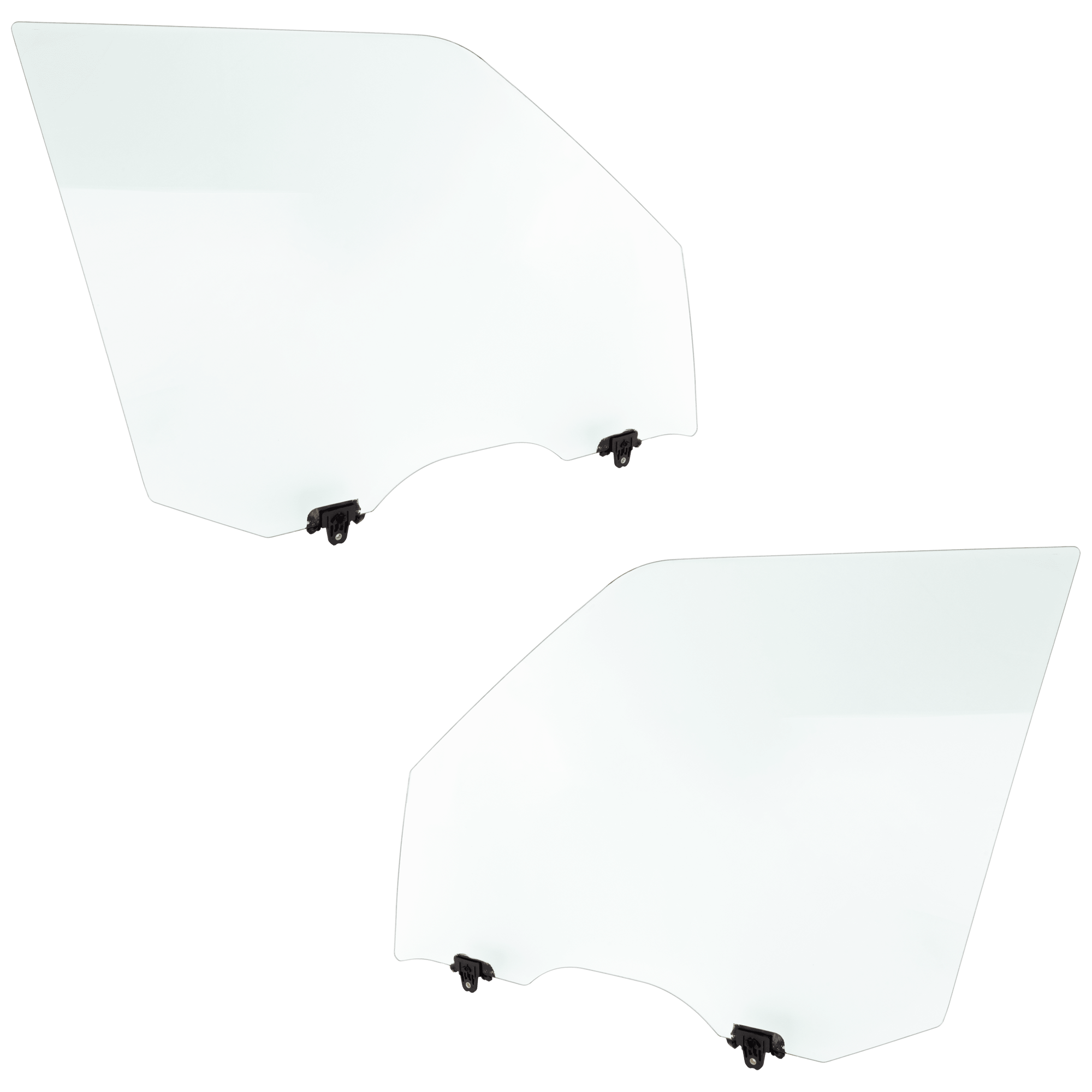 AM INFINITI QX56-11-13 NISSAN ARMADA 17-23 FRONT DOOR GLASS RH AND LH Green Tint Laminated w Clip SKU SET RI48010019 OEM 803005ZA0A 803015ZA0A