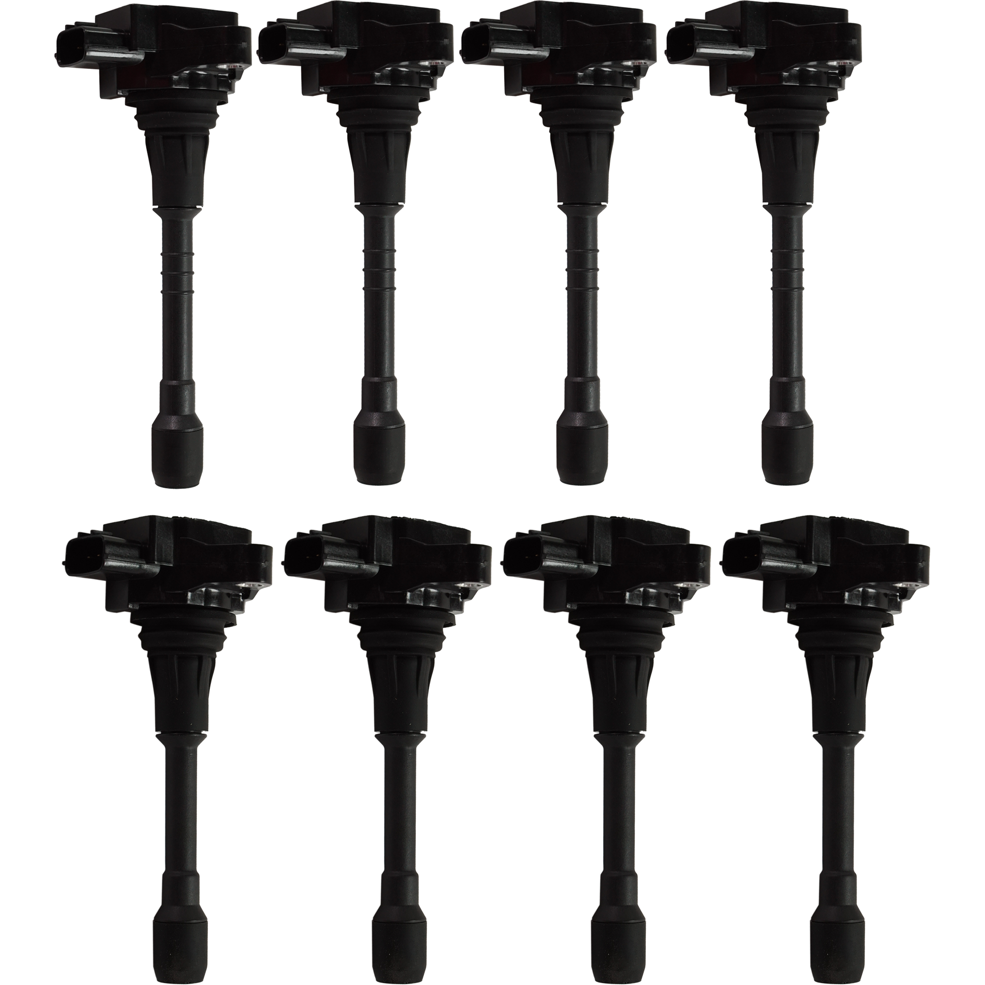 AM QX80-19-19 IGNITION COIL Set of 8 For 8 Cylinder 5.6L Eng. SKU SET RI50460003-8 OEM 224481LA0A 224481LA0B