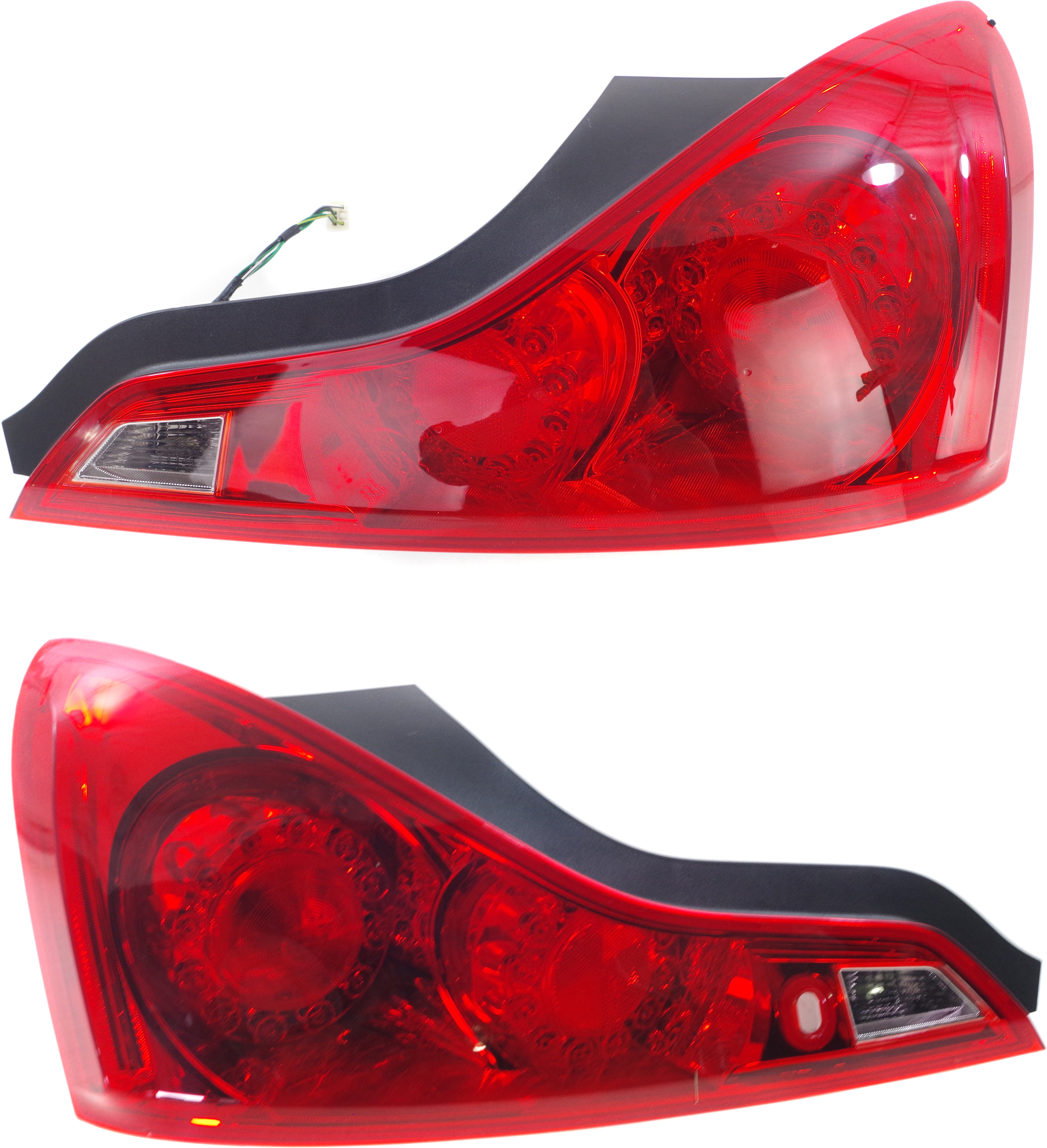 AM G37-08-13 Q60-14-15 TAIL LAMP RH AND LH Assembly Coupe SKU SET RI73010003 Partslink IN2801122 IN2800122 OEM 26550JL00B 26555JL00B