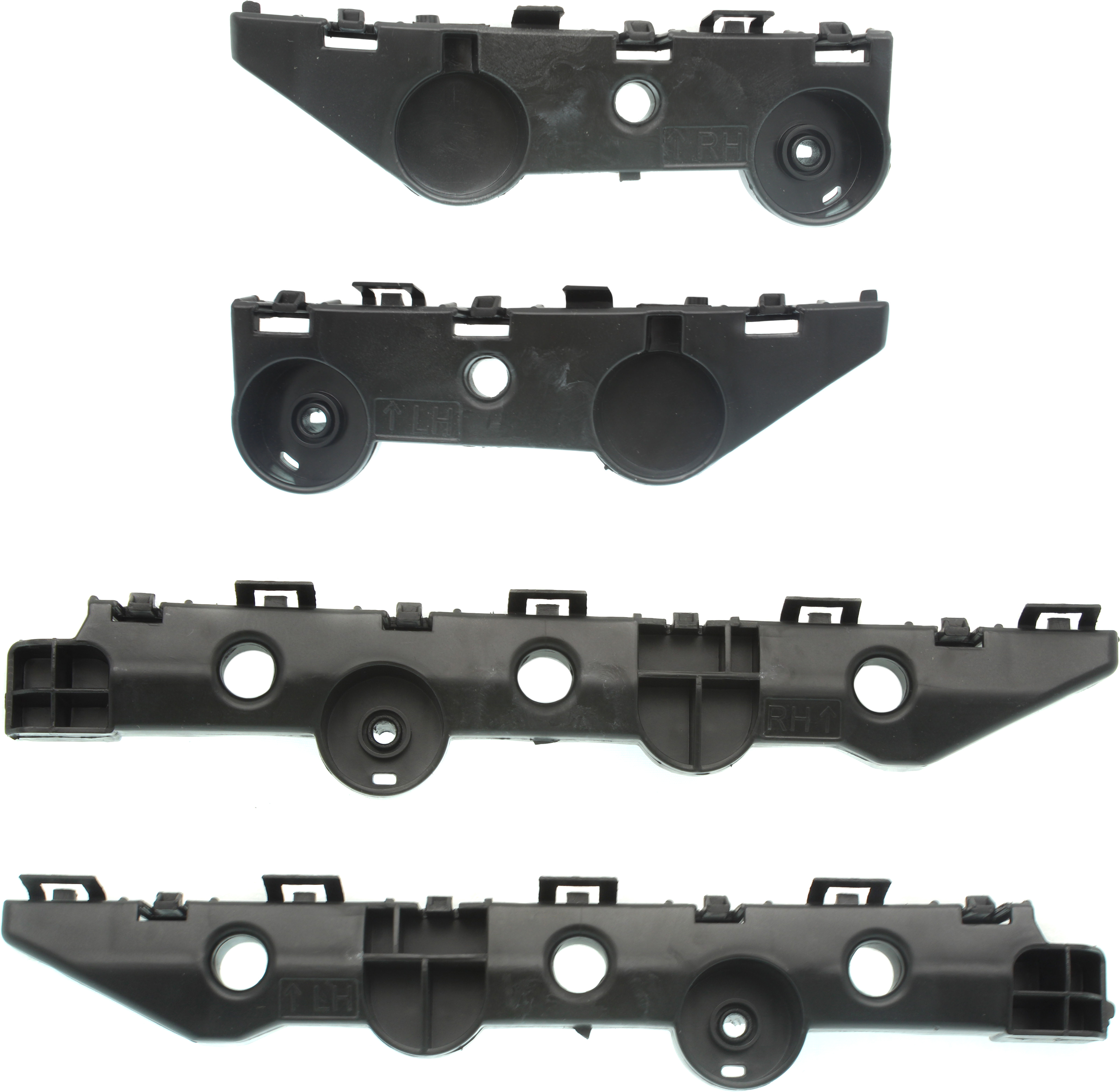 AM Q50-14-23 REAR BUMPER BRACKET RH AND LH Upper 4 pc kit SKU SET RI76270001-4 Partslink IN1142102 IN1143102 IN1142101 IN1143101 OEM 852254GA0A 852244GA0A 852214GA