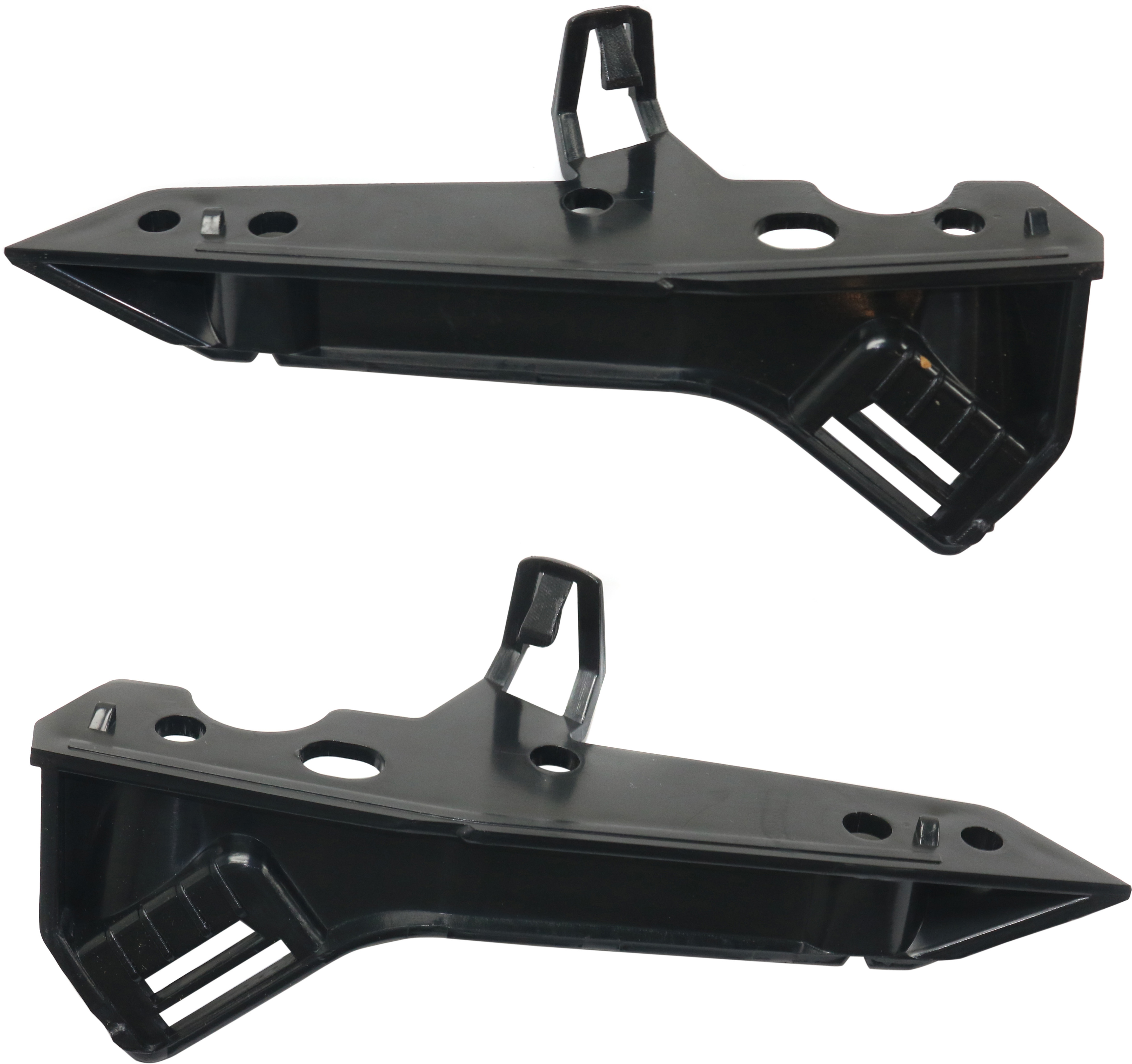 AM F PACE 17-23 FRONT BUMPER BRACKET RH AND LH Side Cover SKU SET RJ01310005 Partslink JA1033100 JA1032100 OEM T4A6235 T4A6236
