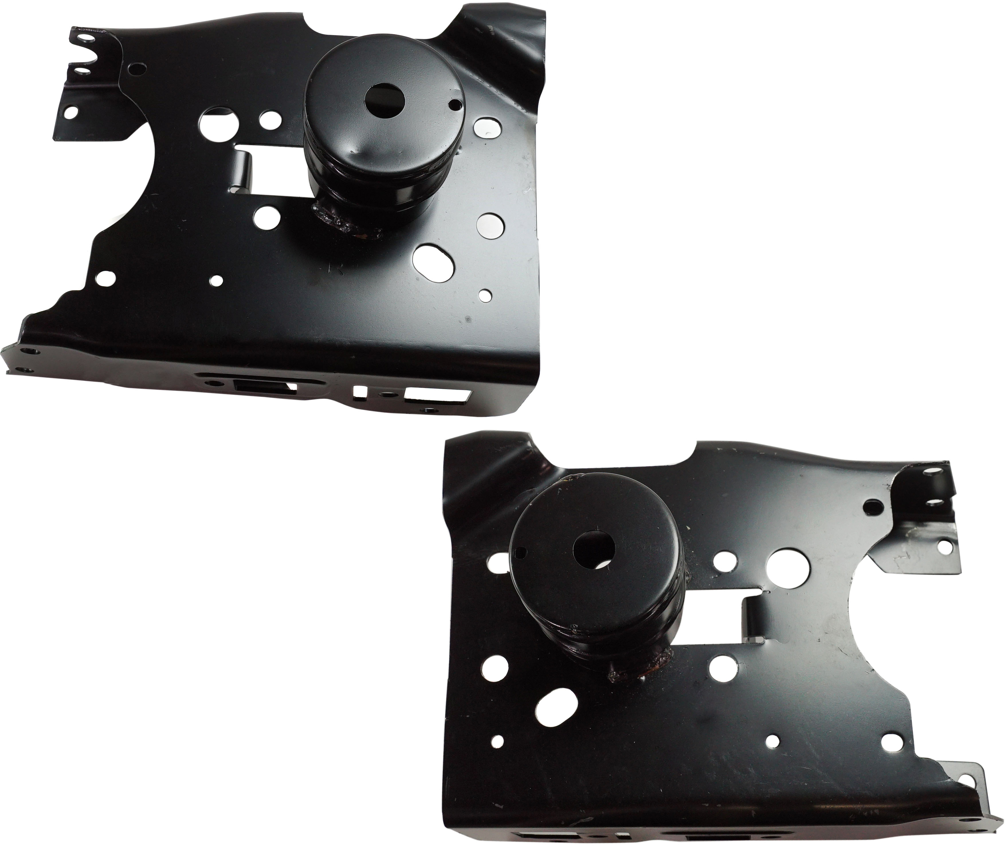 AM WRANGLER JL 18-24 GLADIATOR 20-24 FRONT BUMPER BRACKET RH AND LH Moab Rubicon Models Steel Bumper SKU SET RJ01310013 Partslink CH1067146 CH1066146 OEM 68325051AD 68325051AC 68325052