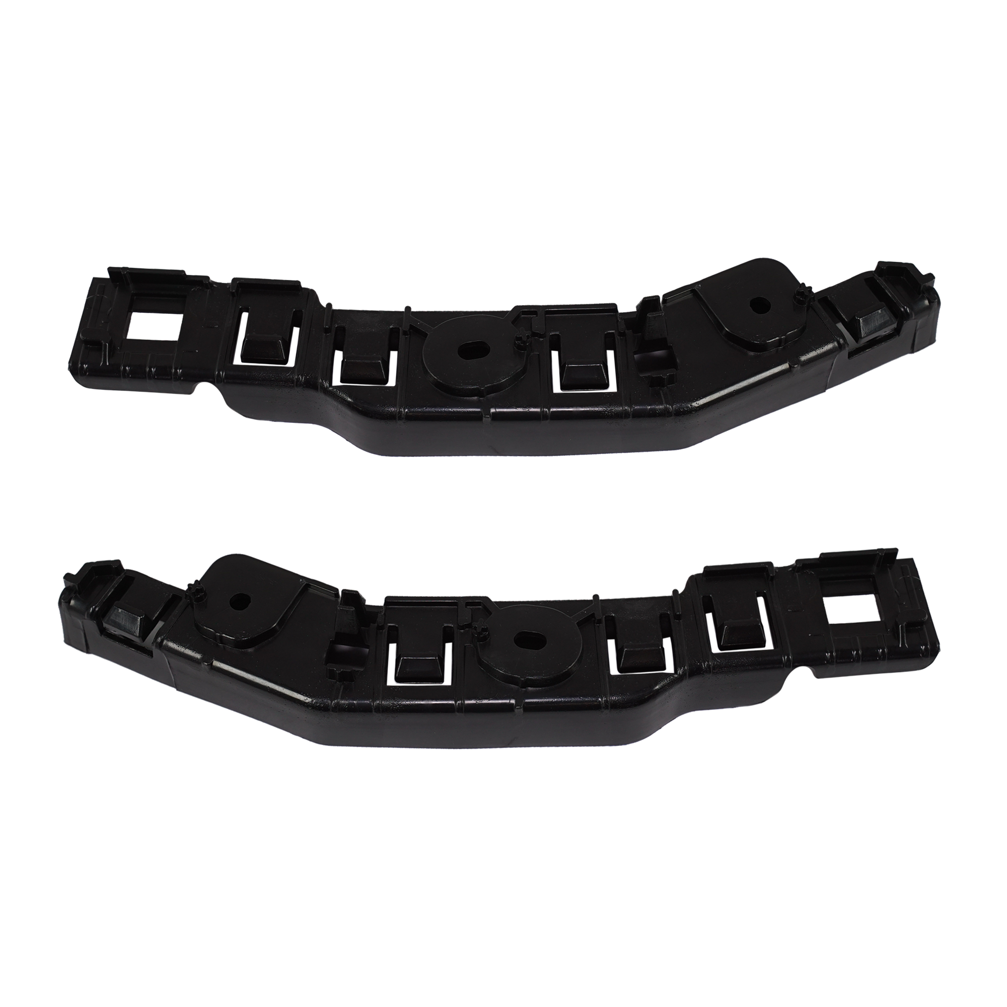 AM COMPASS 17-24 FRONT BUMPER BRACKET RH AND LH Upper Sport North Trailhawk Limited Latitude Trailhawk 80th Anniv Models MP Body SKU SET RJ01310019 Partslink CH1043128 CH1042128 OEM 68244508AB 68244509AB