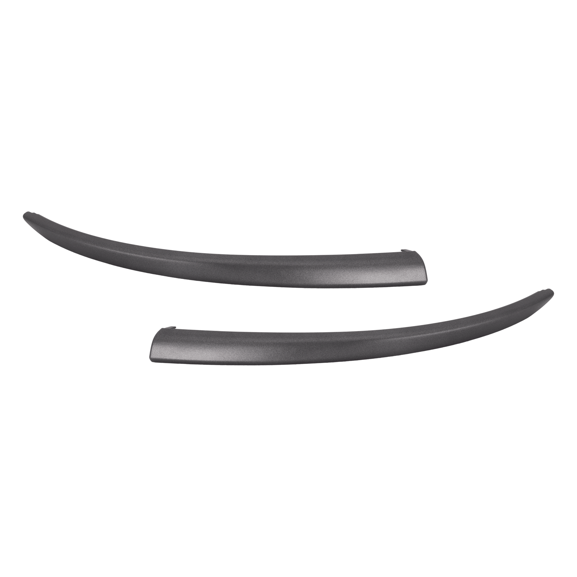AM GRAND CHEROKEE 17-21 FRONT BUMPER MOLDING RH AND LH Outer Applique Painted Dark Gray Summit LImited w Limited X Pkg Overland w High Altitude Pkg Models SKU SET RJ01590027 Partslink CH1046133 CH1047133 OEM 6MR44MA7AA 6MR45MA7AA