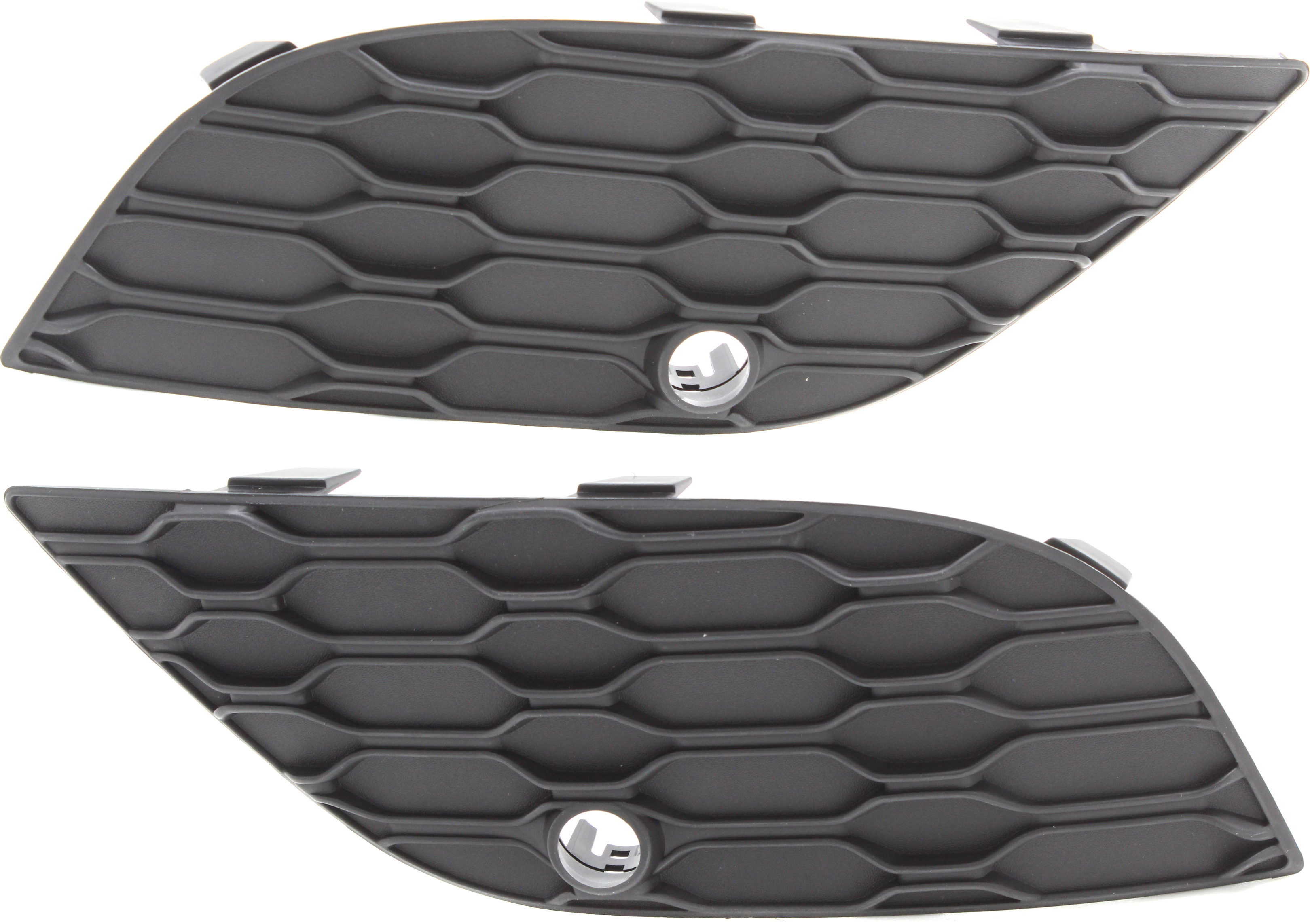 AM GRAND CHEROKEE 17-21 FRONT BUMPER GRILLE MOLDING RH AND LH Bezel Textured w IPAS Summit Model SKU SET RJ02030001 Partslink CH1039185 CH1038185 OEM 68335072AA 68335073AA