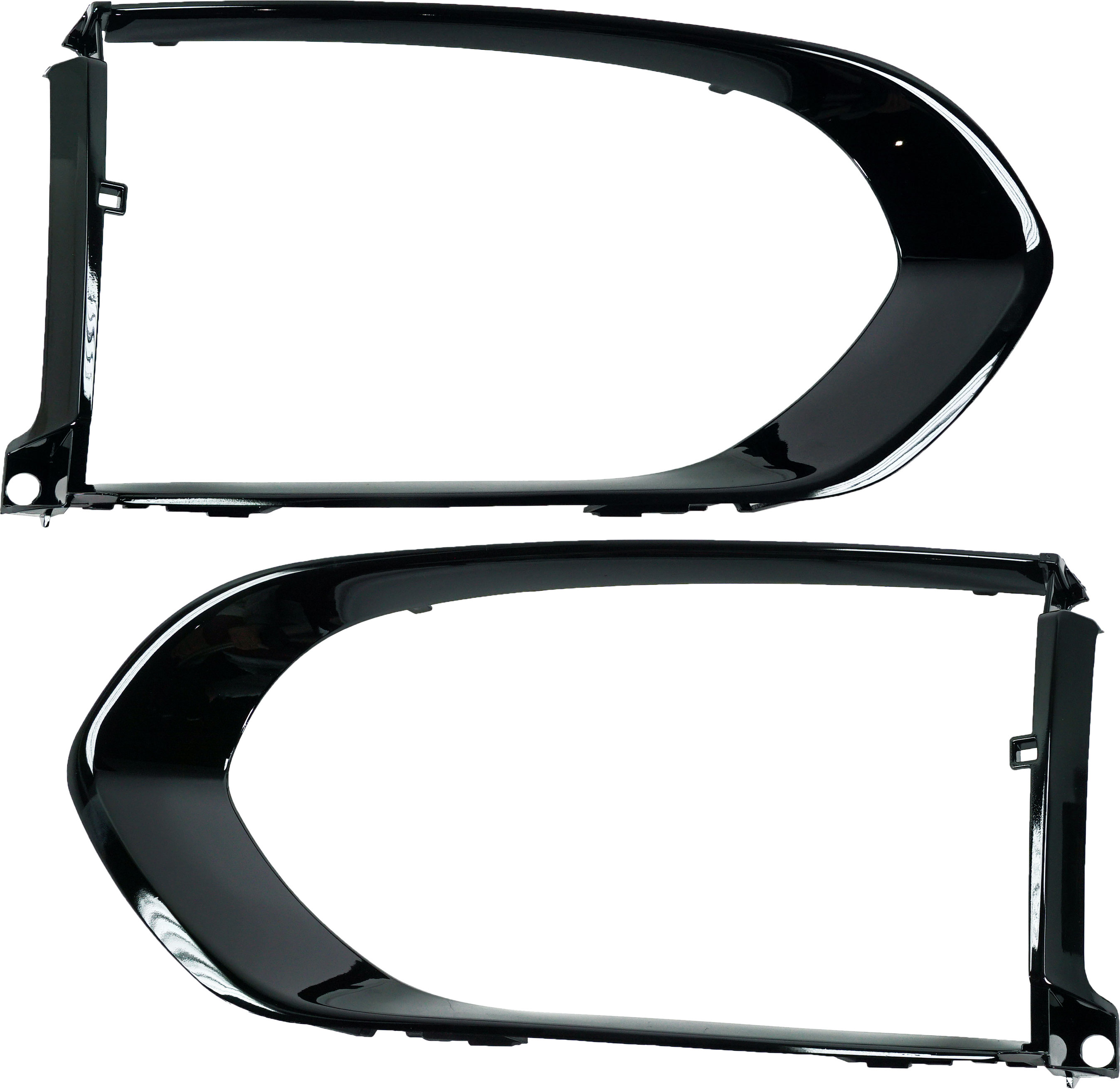 AM F PACE 17-23 FRONT BUMPER GRILLE MOLDING RH AND LH Bezel Ptd Black First Edition S Models SKU SET RJ02030015 Partslink JA1038110 JA1039110 OEM T4A6239 T4A6242