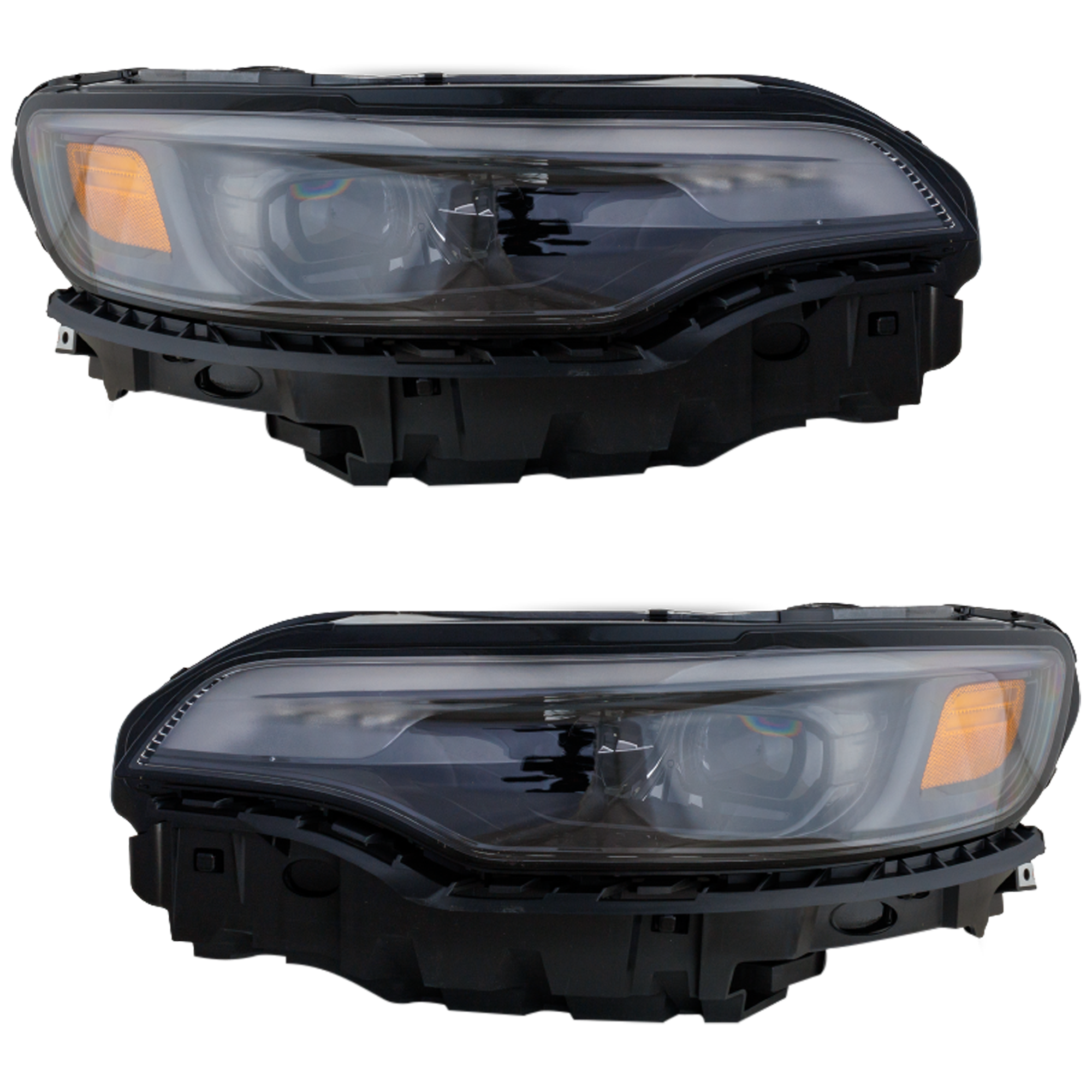 AM CHEROKEE 19-23 HEAD LAMP RH AND LH Lens and Housing Halogen SKU SET RJ10010021 OEM 68275944AK PFM 68275944AJ PFM