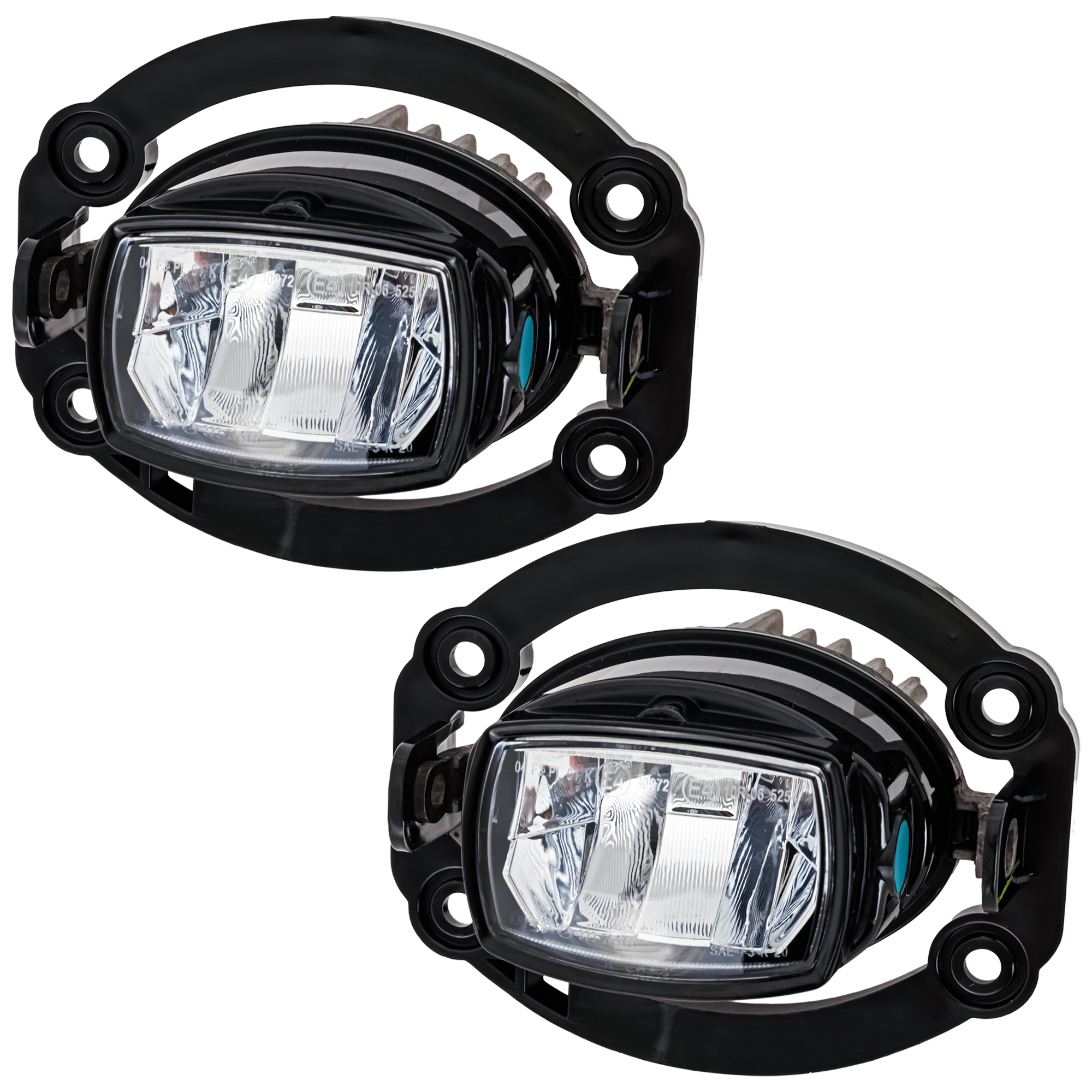 AM COMPASS 22-24 FOG LAMP RH AND LH Assembly LED SKU SET RJ10750017A 2 Partslink CH2592168 OEM 68470159AA