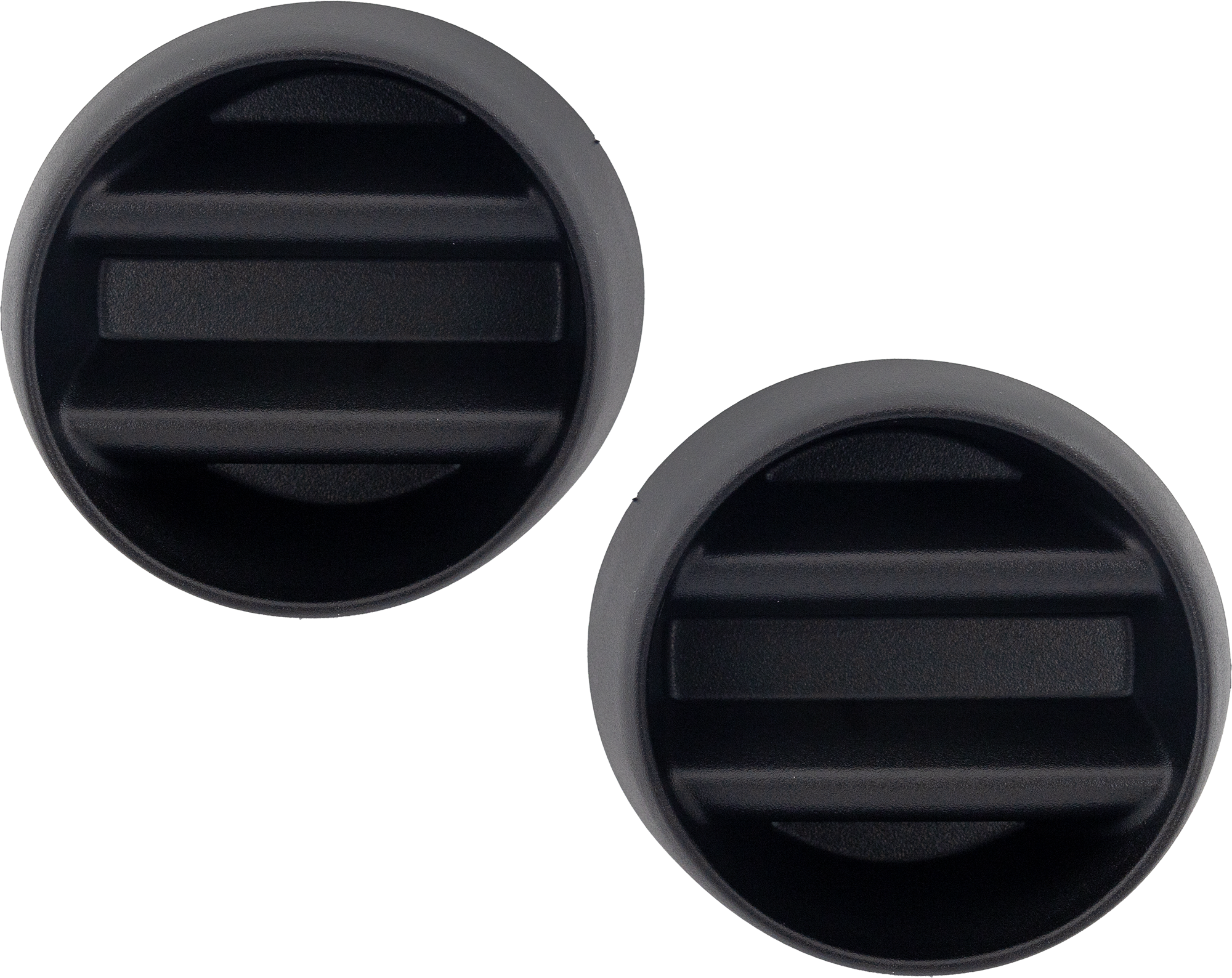 AM PATRIOT 11-17 FOD LAMP COVER RH AND LH Textured Black w o Chrome Trim SKU SET RJ10770003 Partslink CH1038232 CH1039232 OEM 68091532AA 68091533AA