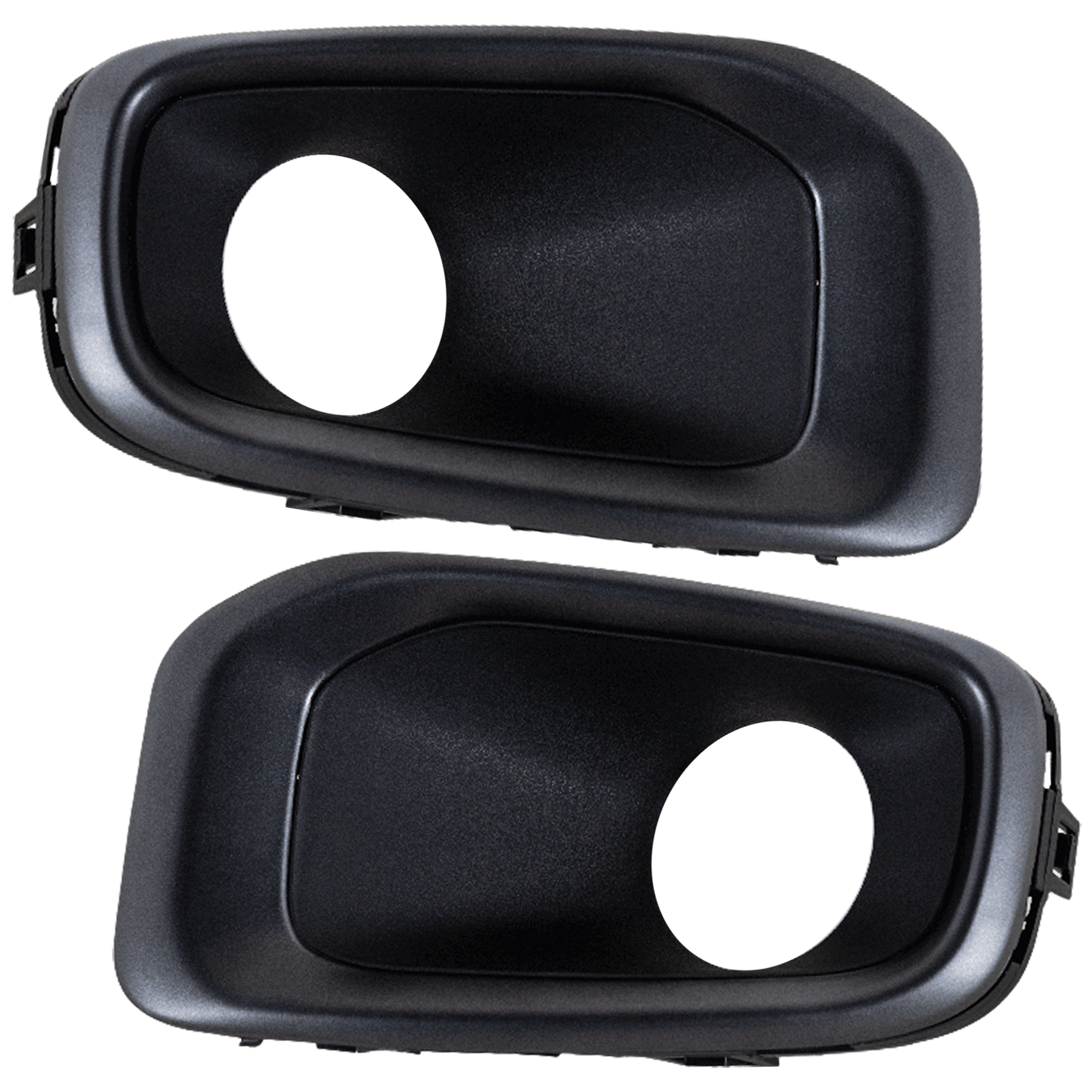 AM RENEGADE 15-18 FRONT FOG LAMP MOLDING RH AND LH Textured Black Type 1 SKU SET RJ10810005 Partslink CH1039173 CH1038173 OEM 5XB28XS9AA 5XB32XS9AA