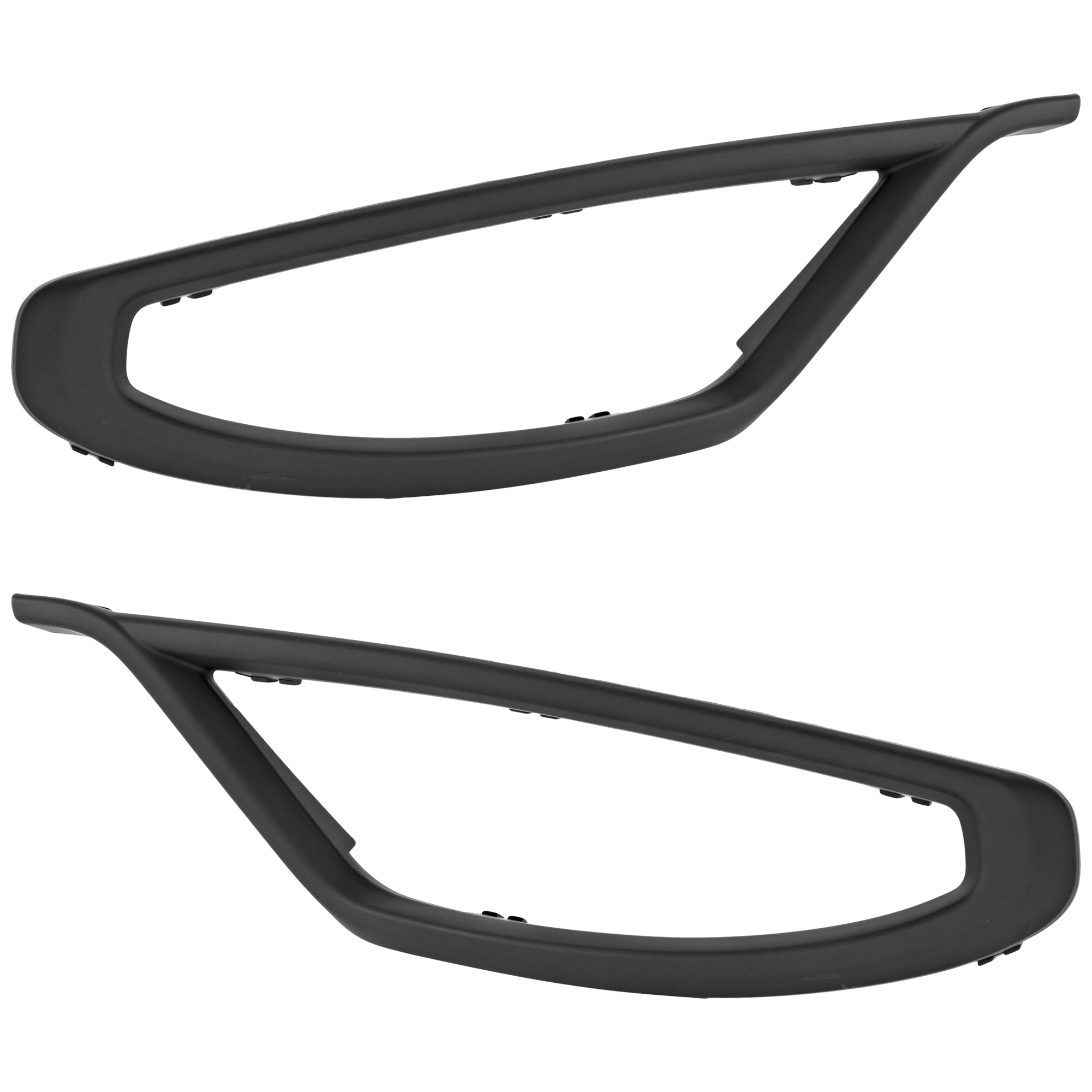AM CHEROKEE 19-22 FOG LAMP MOLDING RH AND LH Primed Trailhawk Trailhawk Elite Models SKU SET RJ10810019 Partslink CH1047130 CH1046130 OEM 6KG13TZZAA 6KG14TZZAA