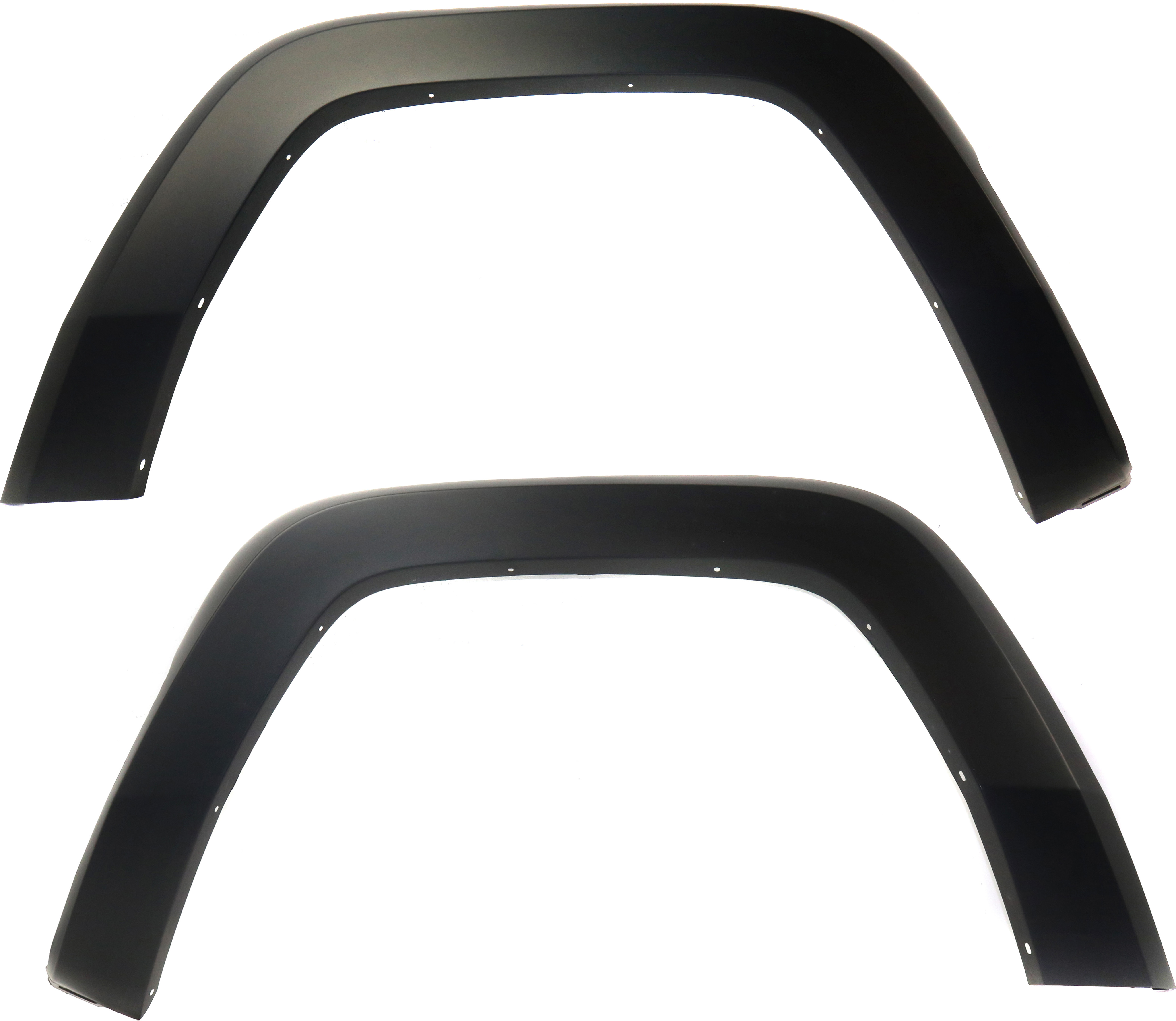 AM COMMANDER 06-10 FRONT WHEEL OPENING MOLDING RH AND LH Primed Standard Flare SKU SET RJ22130001 Partslink CH1269120 CH1268120 OEM 5JP82TZZAC 5JP83TZZAC